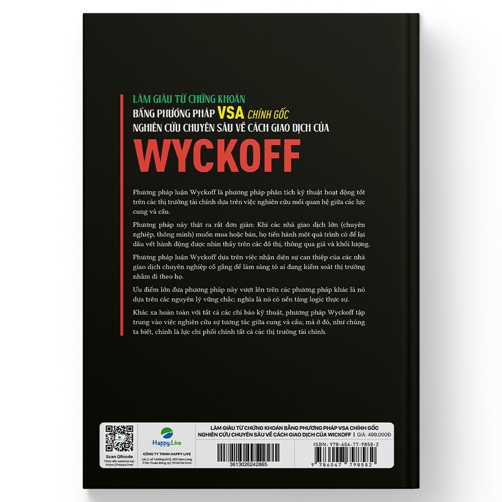 Làm Giàu Từ Chứng Khoán Bằng Phương Pháp VSA Chính Gốc: Nghiên Cứu Chuyên Sâu Về Cách Giao Dịch Của Wyckoff PDF