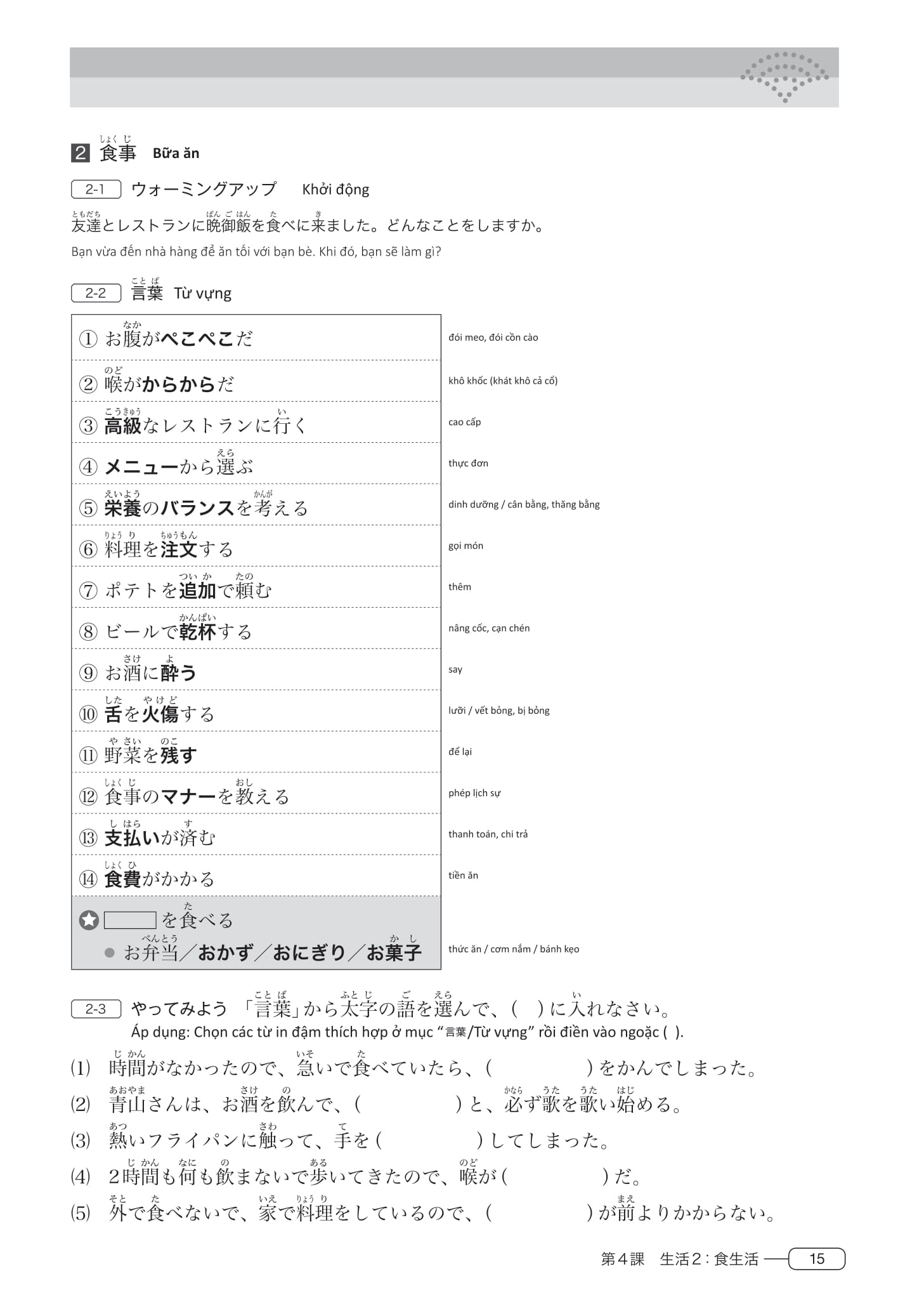 Tài Liệu Luyện Thi Năng Lực Tiếng Nhật - Từ Vựng N3 PDF