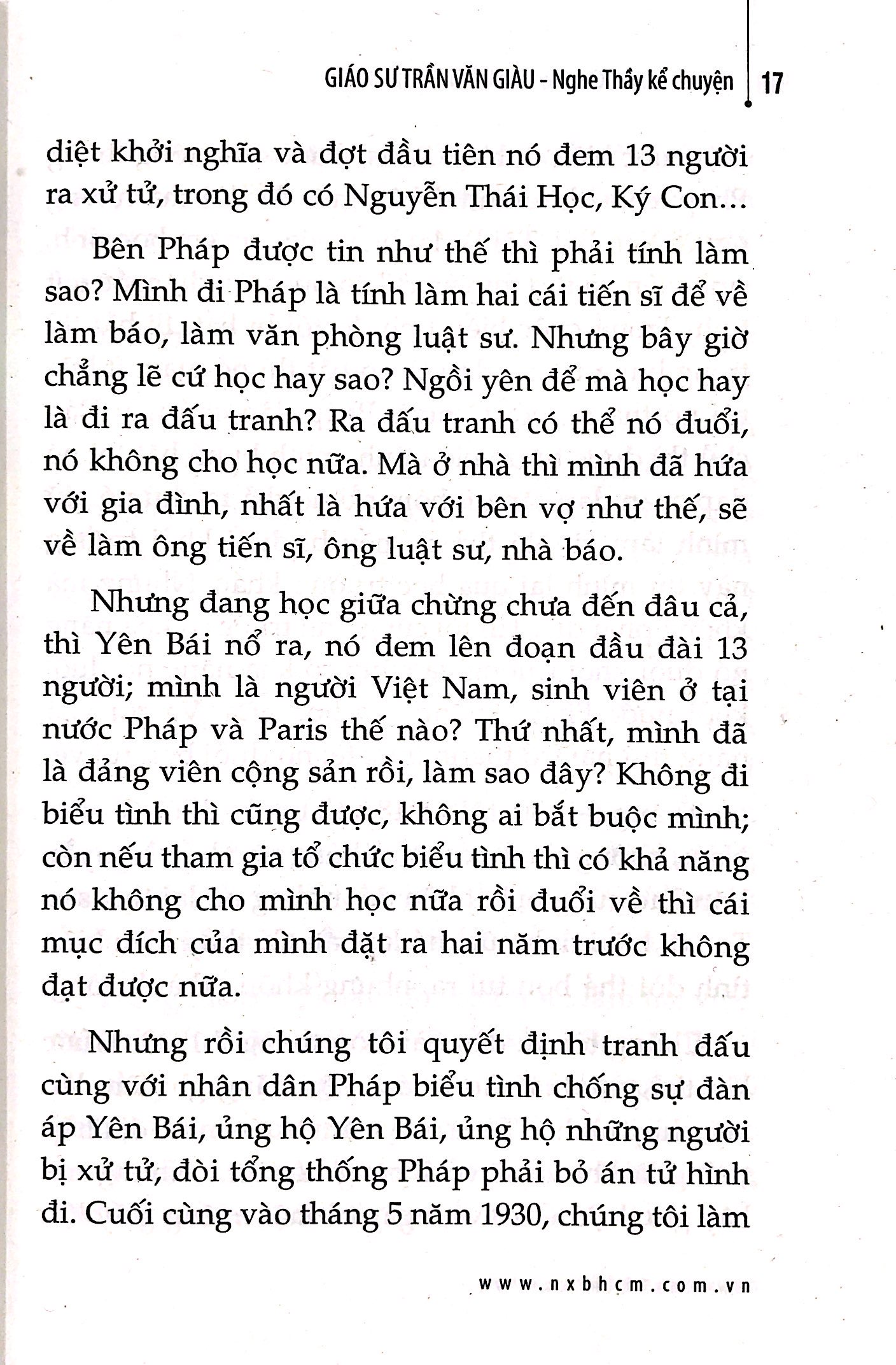 Nghe Thầy Kể Chuyện - Giáo Sư Trần Văn Giàu PDF
