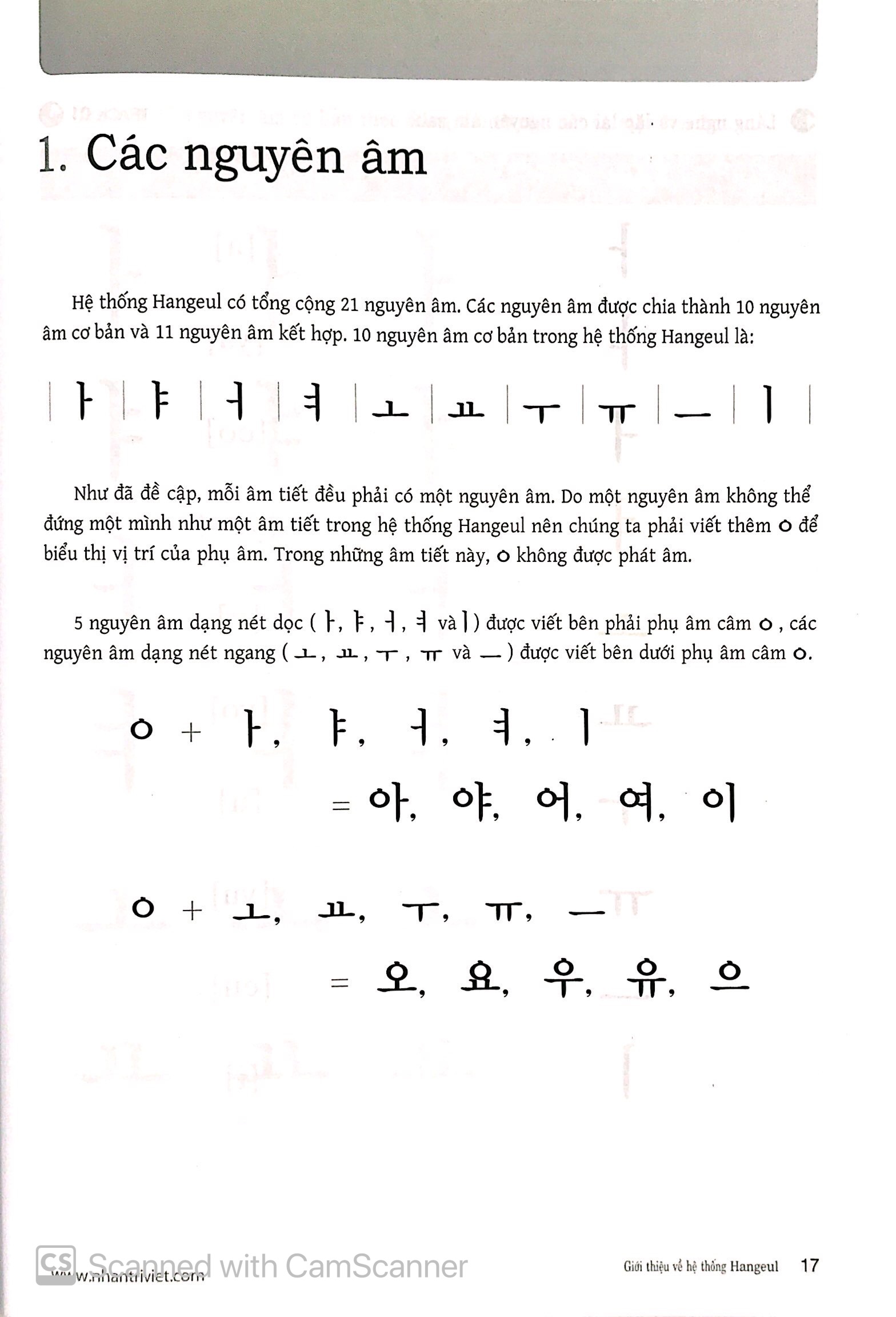 Tiếng Hàn Thực Hành Tập 1 - Trình Độ Sơ Cấp Kèm CD PDF