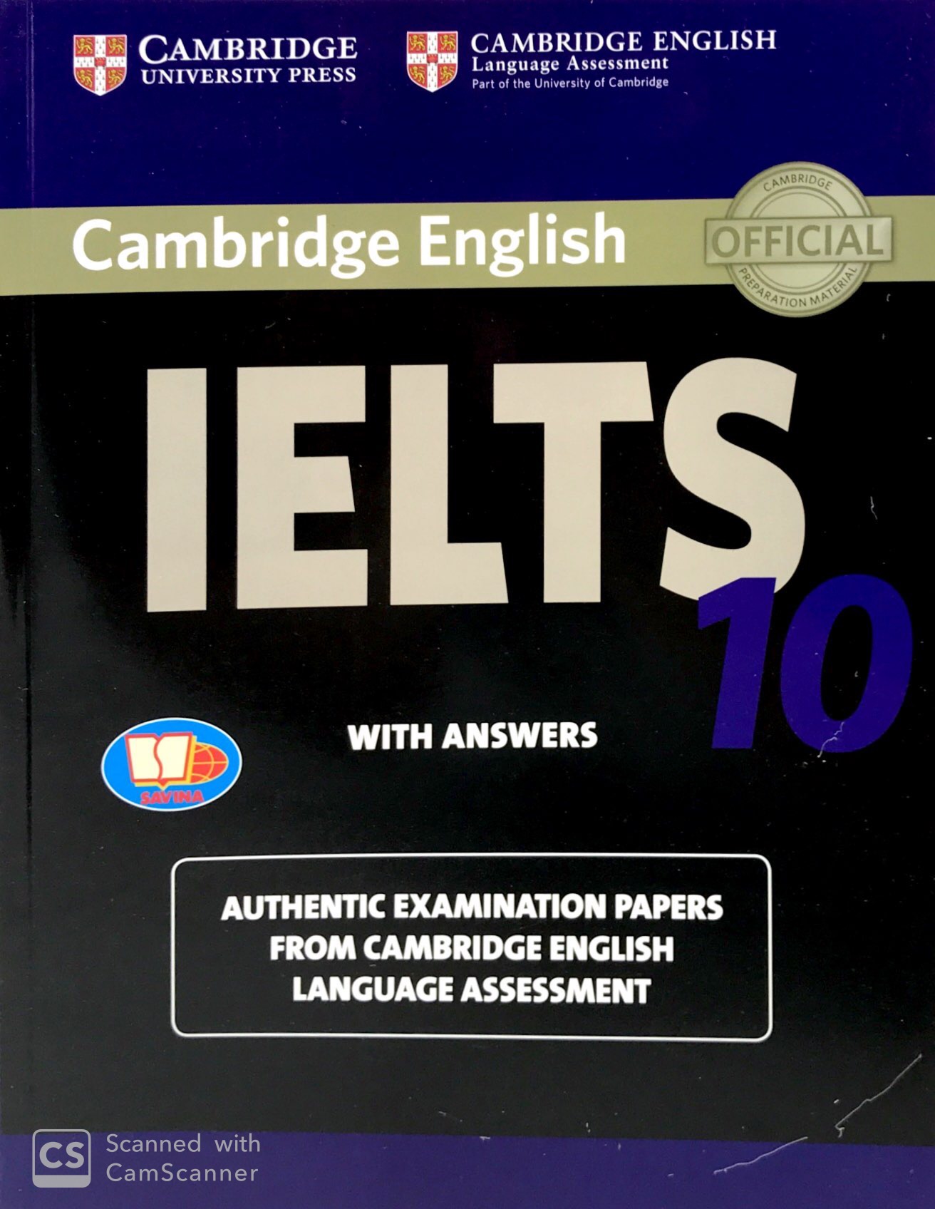 Cambridge IELTS 10 With Answers Ngôn Ngữ Tiếng Anh PDF
