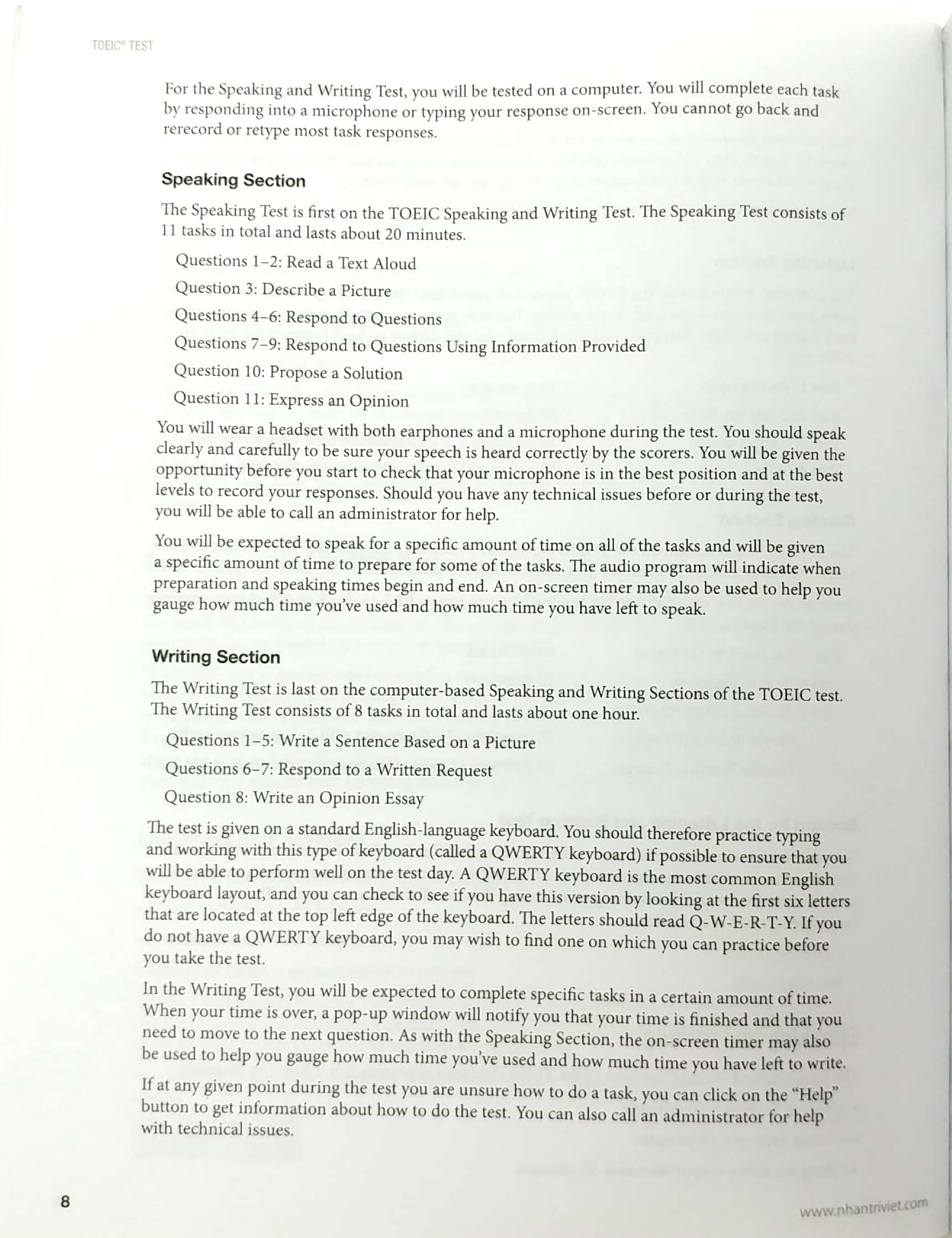 Practice Test For The TOEIC Test Kèm CD PDF