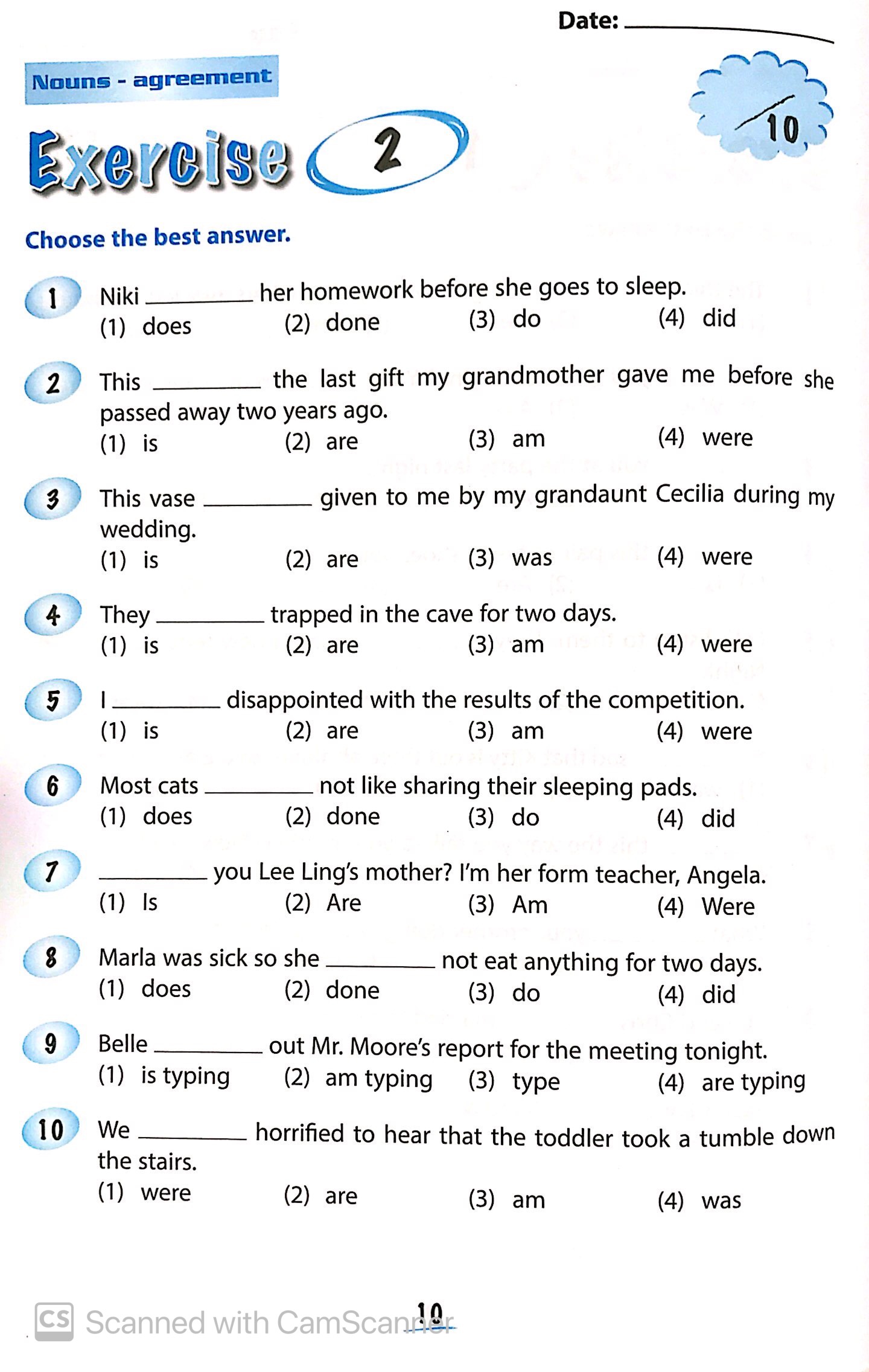 Elementary Grammar - Ngữ Pháp Tiếng Anh Cơ Bản Dành Cho Học Sinh Workbook 4 PDF