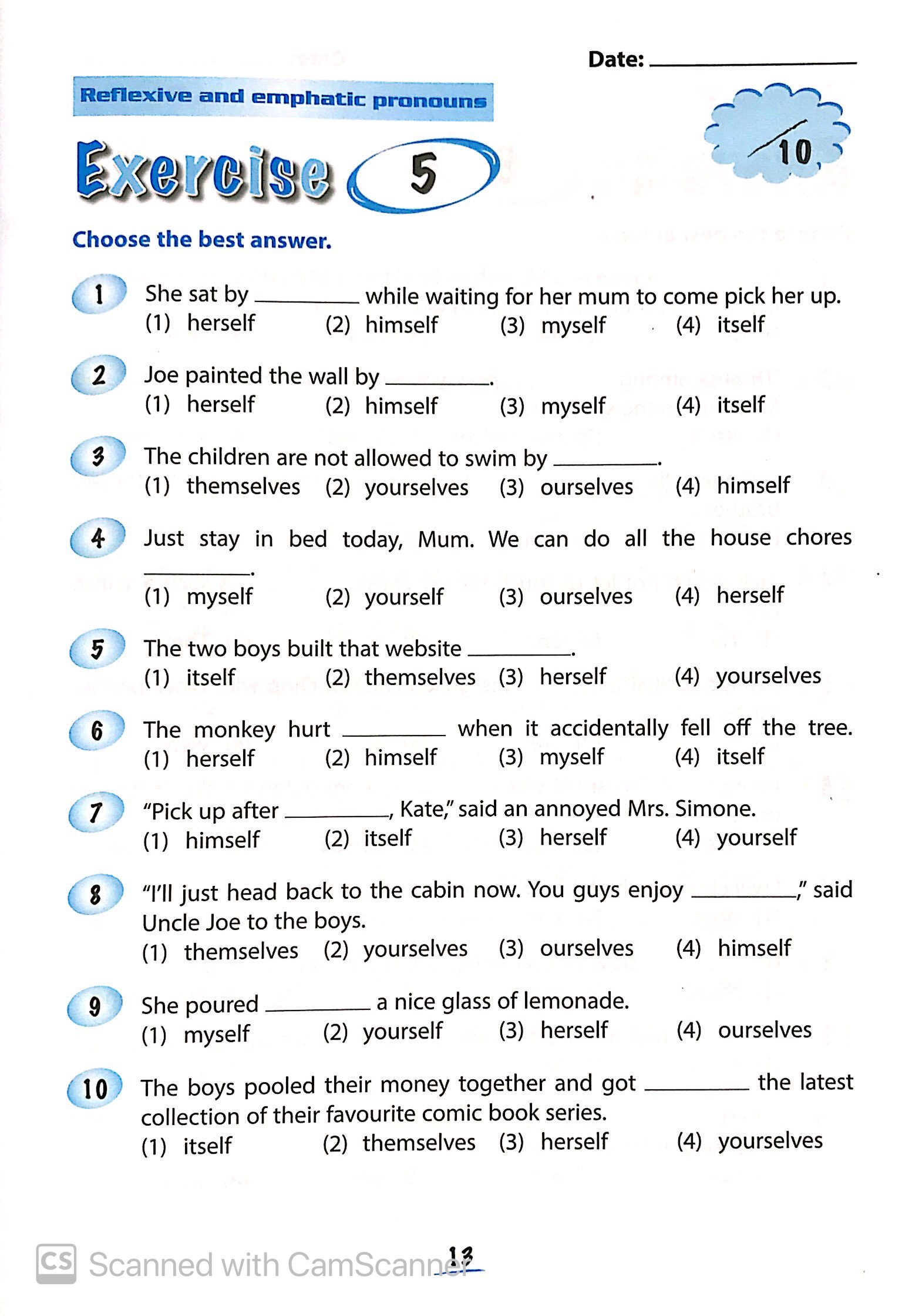 Elementary Grammar - Ngữ Pháp Tiếng Anh Cơ Bản Dành Cho Học Sinh Workbook 4 PDF