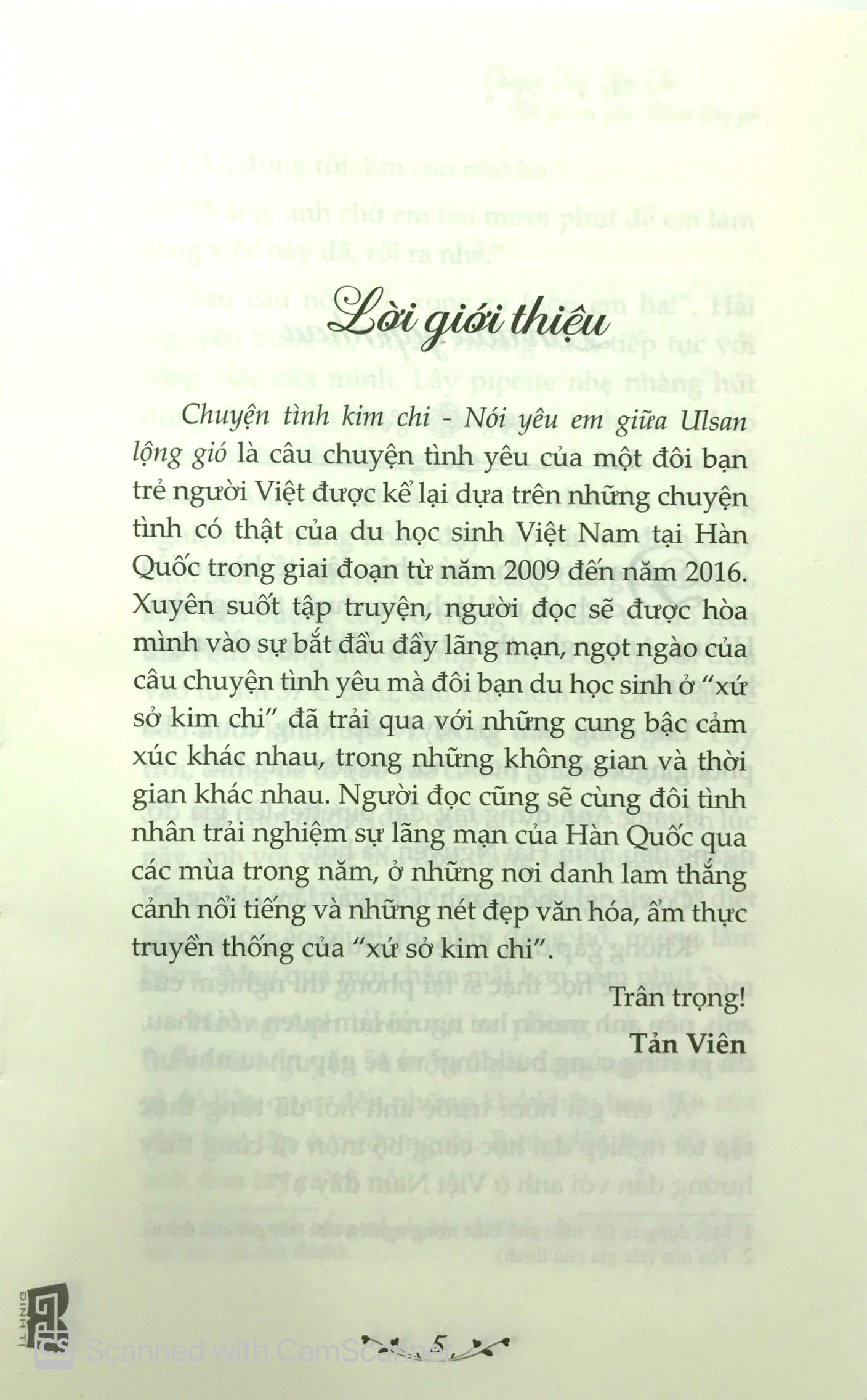 Chuyện Tình Kim Chi - Nói Yêu Em Giữa Ulsan Lộng Gió PDF