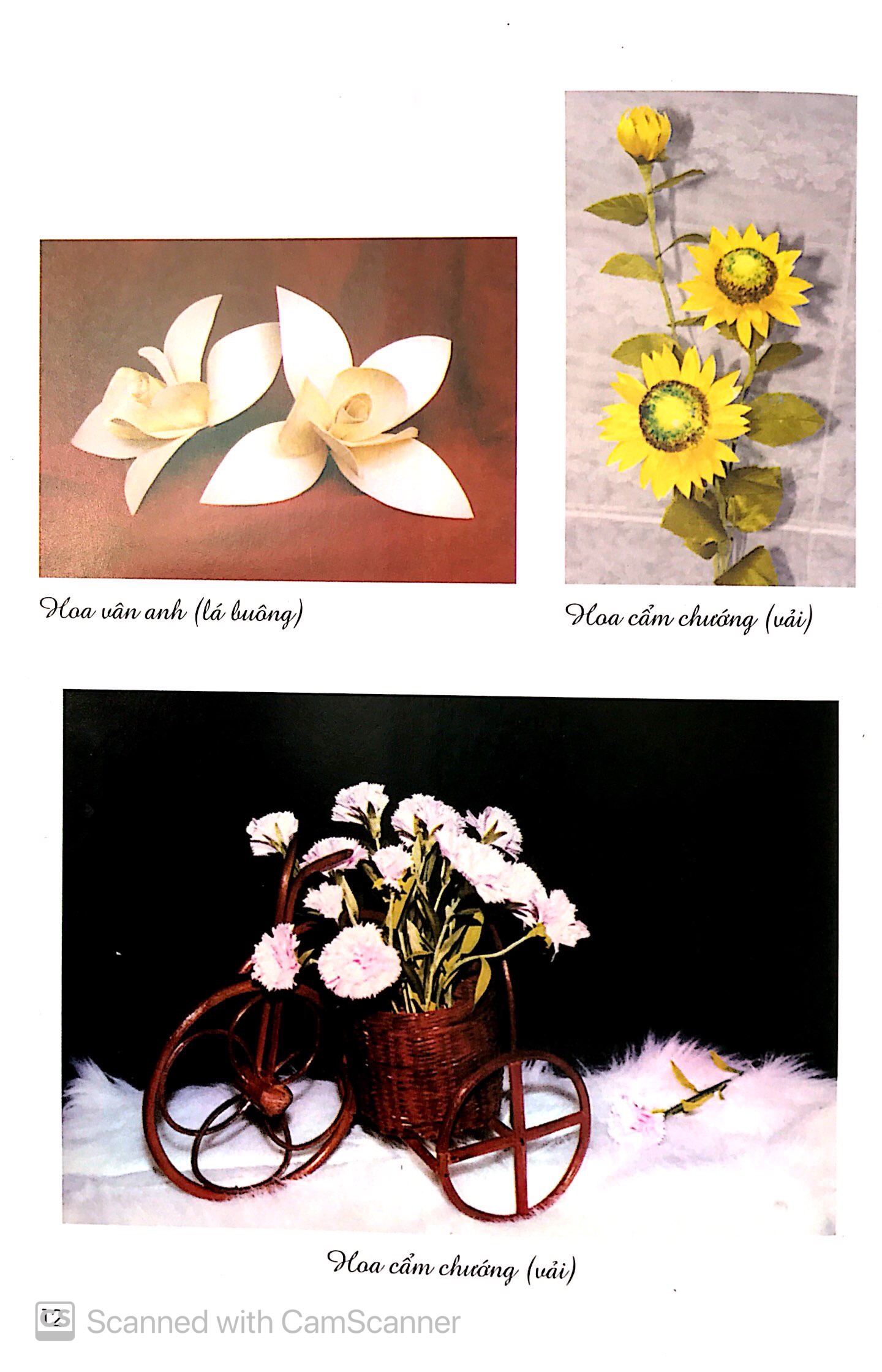 Kỹ Thuật Làm Hoa Giấy, Hoa Vải, Hoa Voan Và Hoa Lá Buông PDF