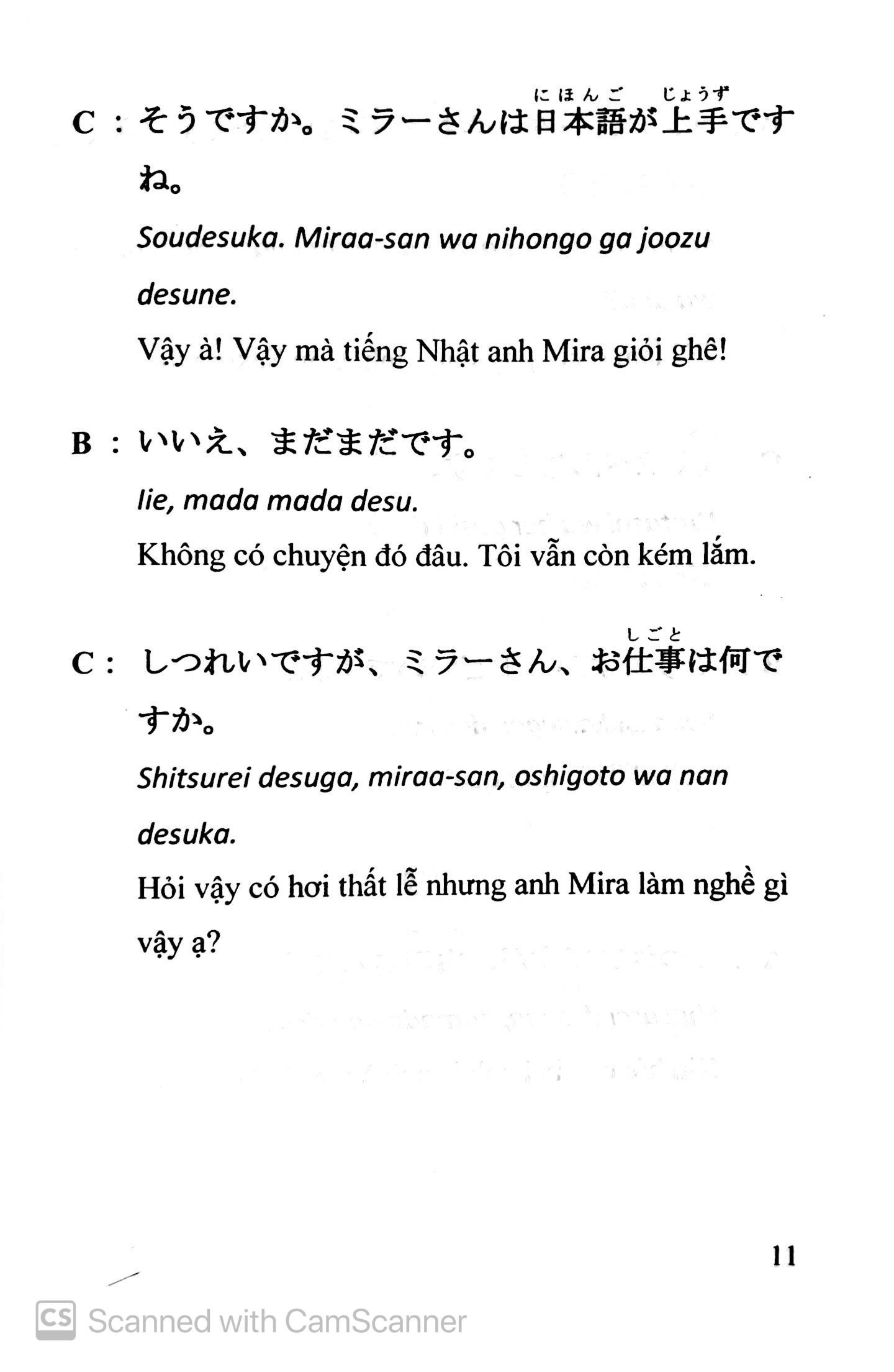 Tiếng Nhật Trong Cuộc Sống Hàng Ngày Kèm CD PDF