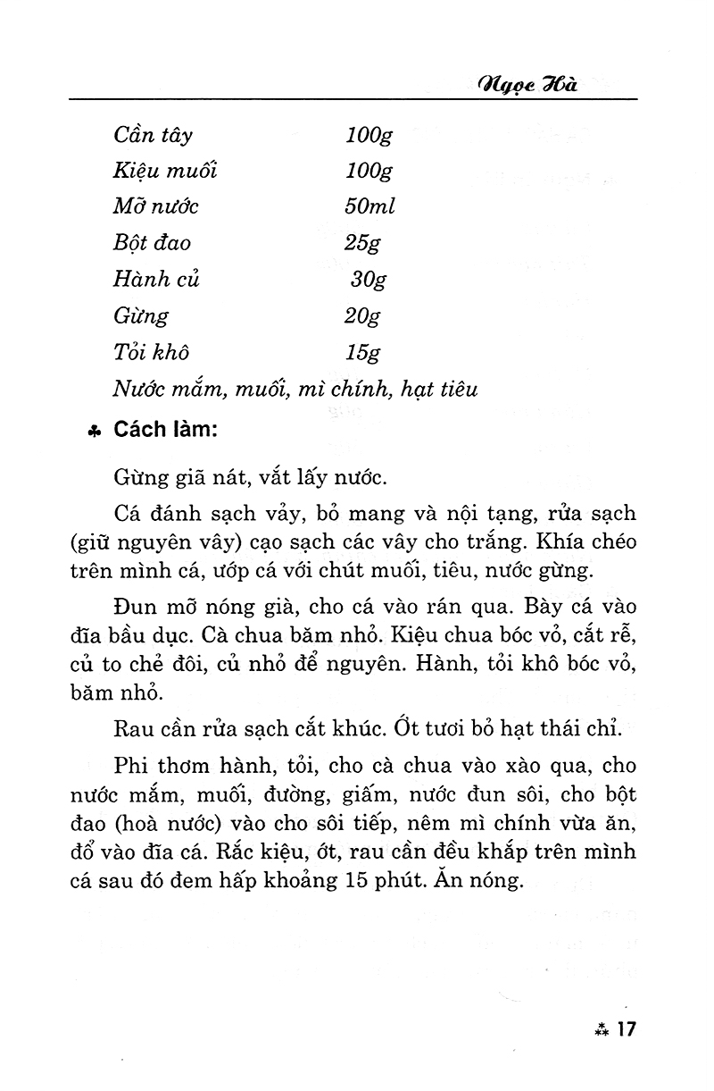 Việt Nam Các Món Hấp, Hầm, Luộc PDF