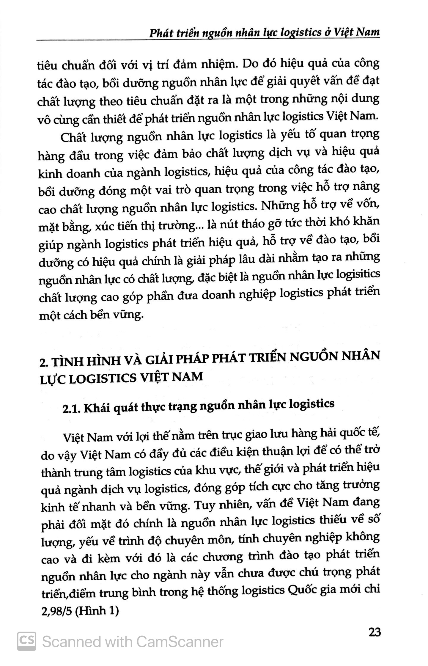 Quản Trị Nguồn Nhân Lực LOGISTISC Ở Việt Nam PDF