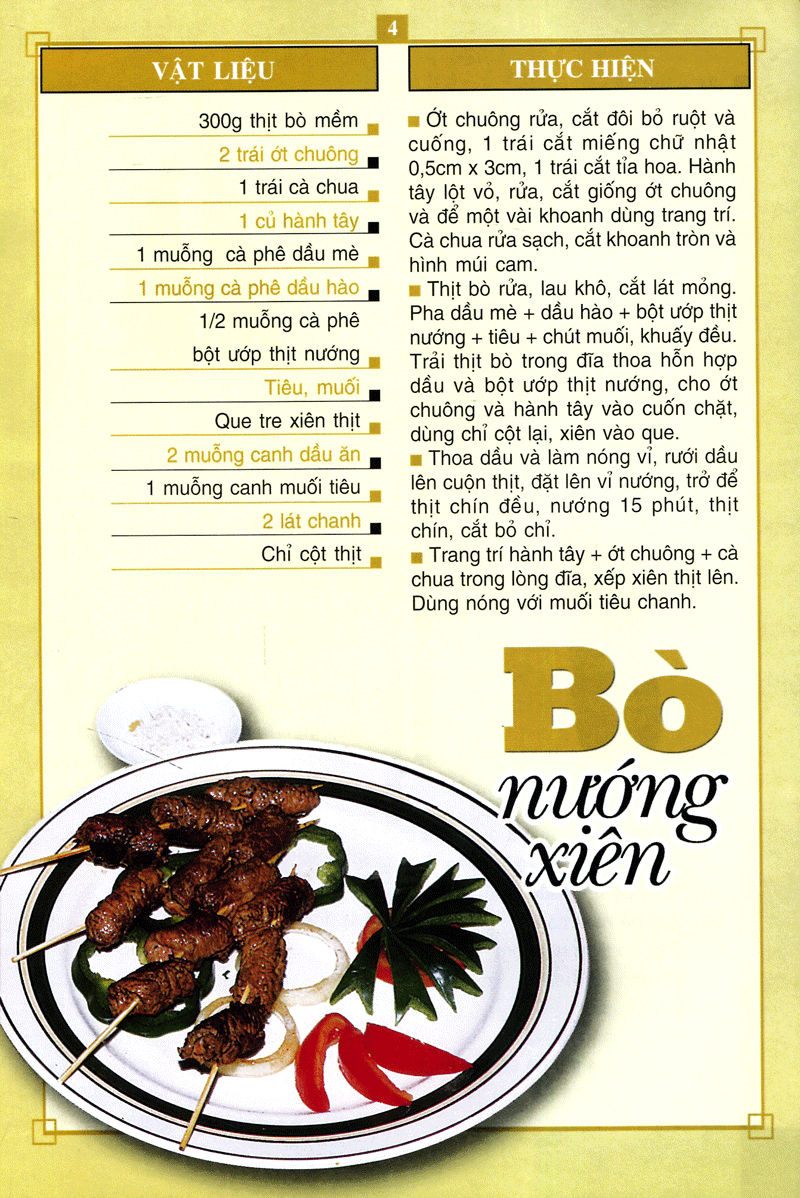 Món Bò - 60 Món Ăn Được Nhiều Người Ưa Thích PDF