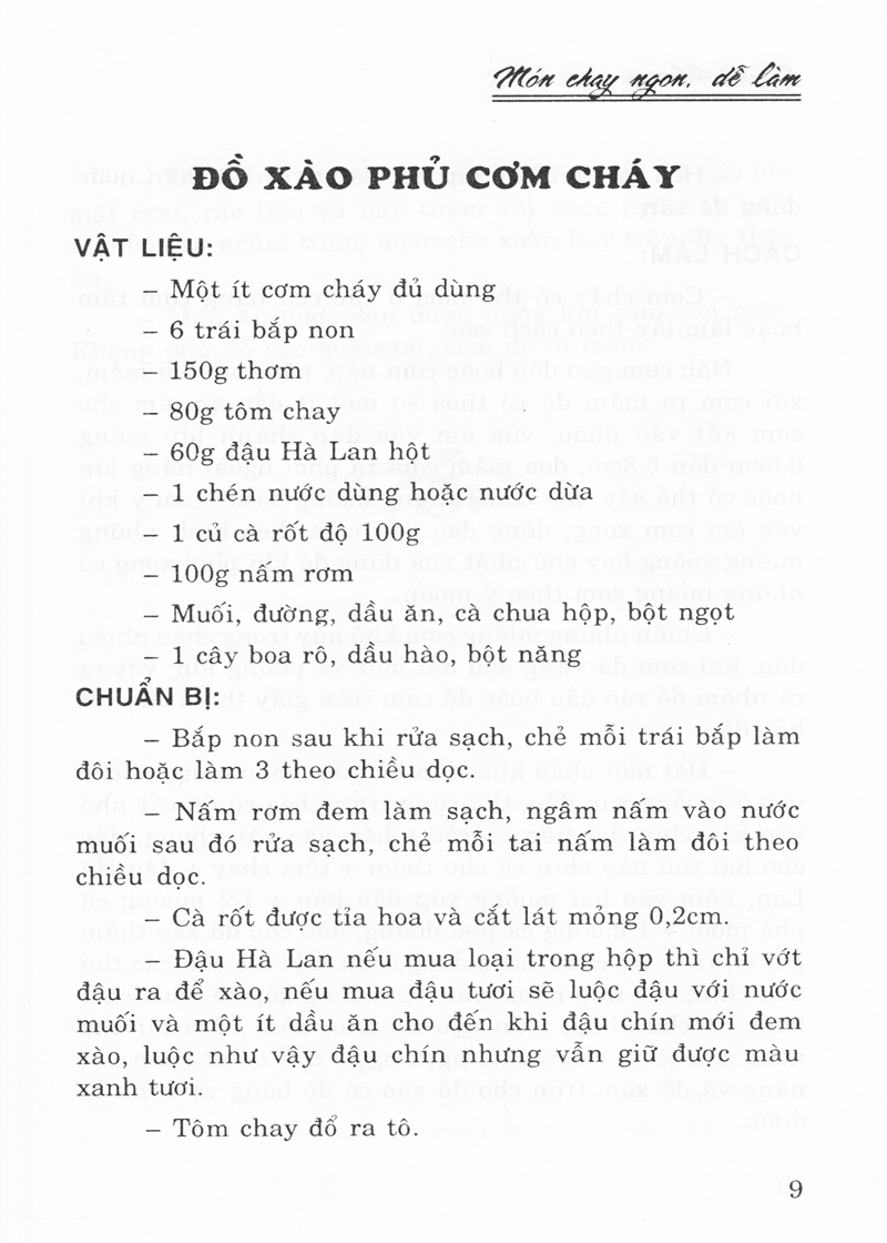 Món Chay Ngon, Dễ Làm 2014 PDF