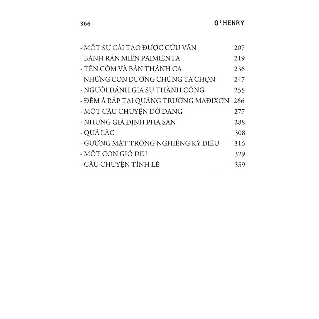 Tuyển Tập O' Henry PDF