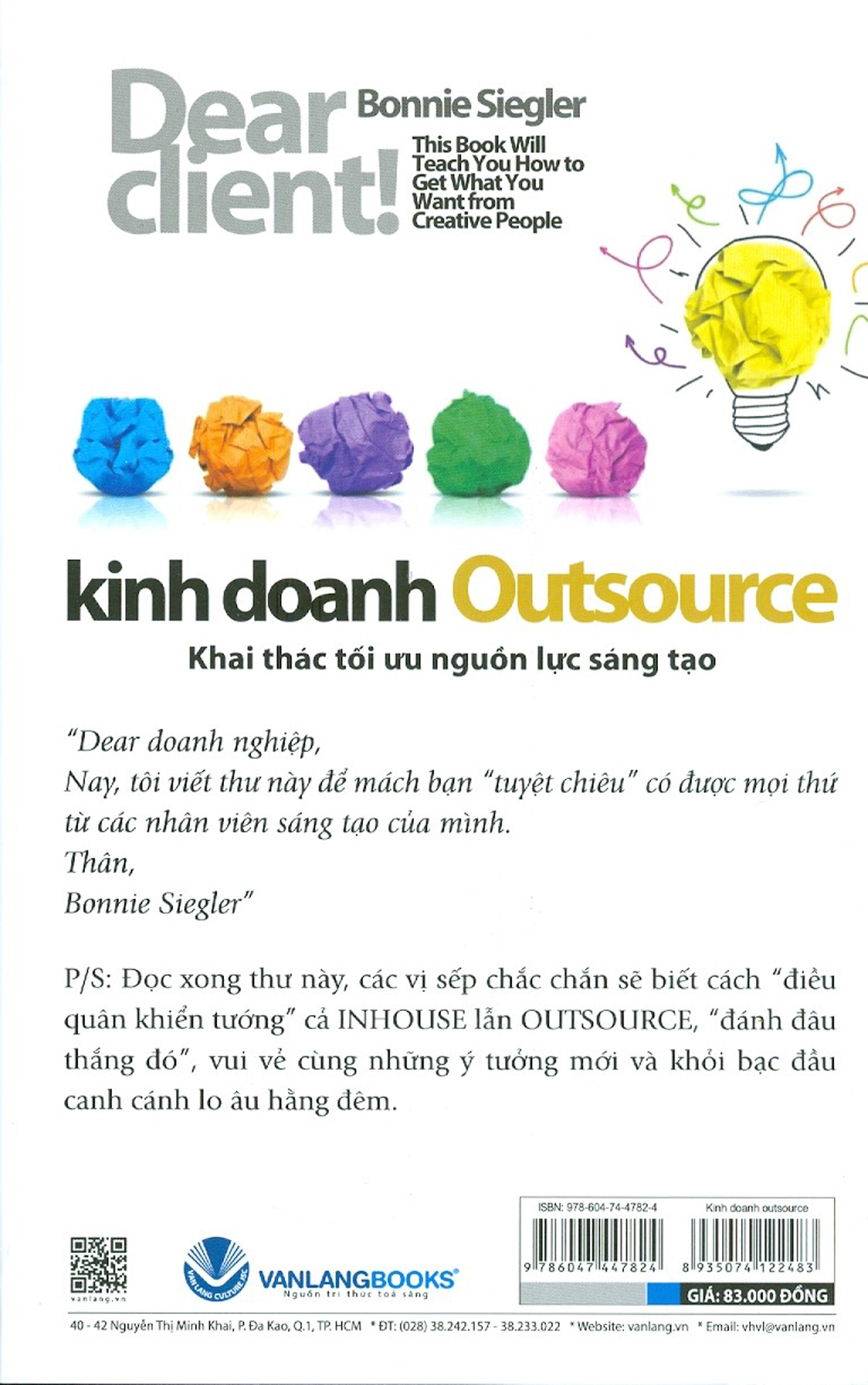 Kinh Doanh Outsource - Khai Thác Tối Ưu Nguồn Lực Sáng Tạo PDF