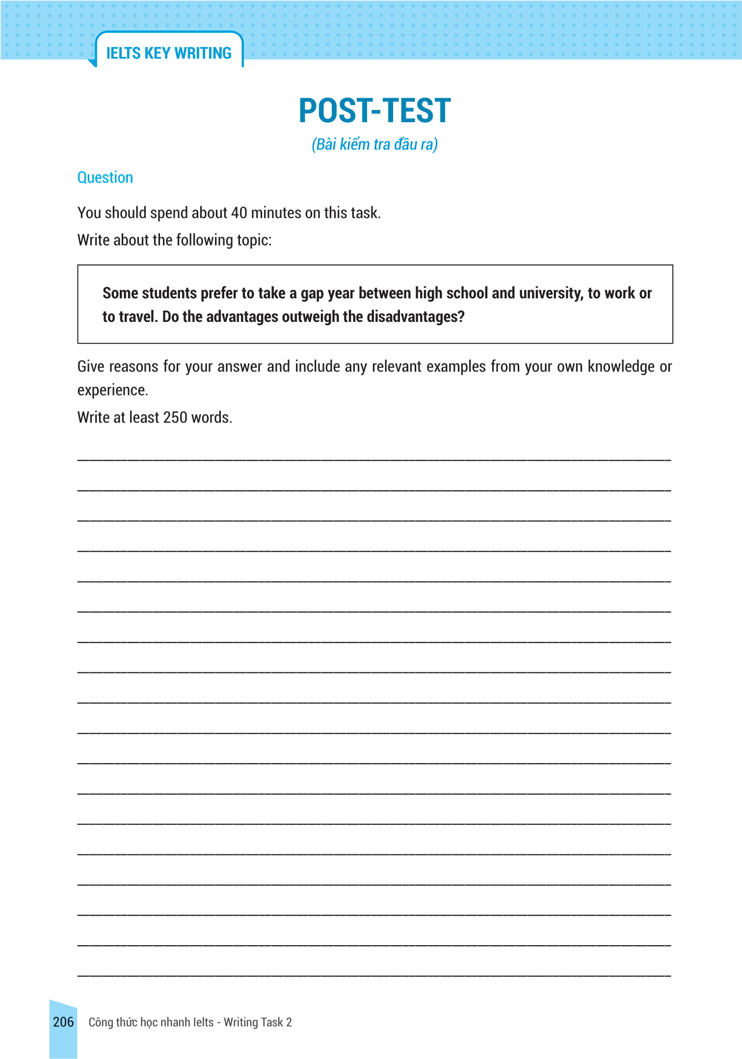 IELTS KEY WRITING - Công Thức Học Nhanh IELTS - Writing Task 2 PDF
