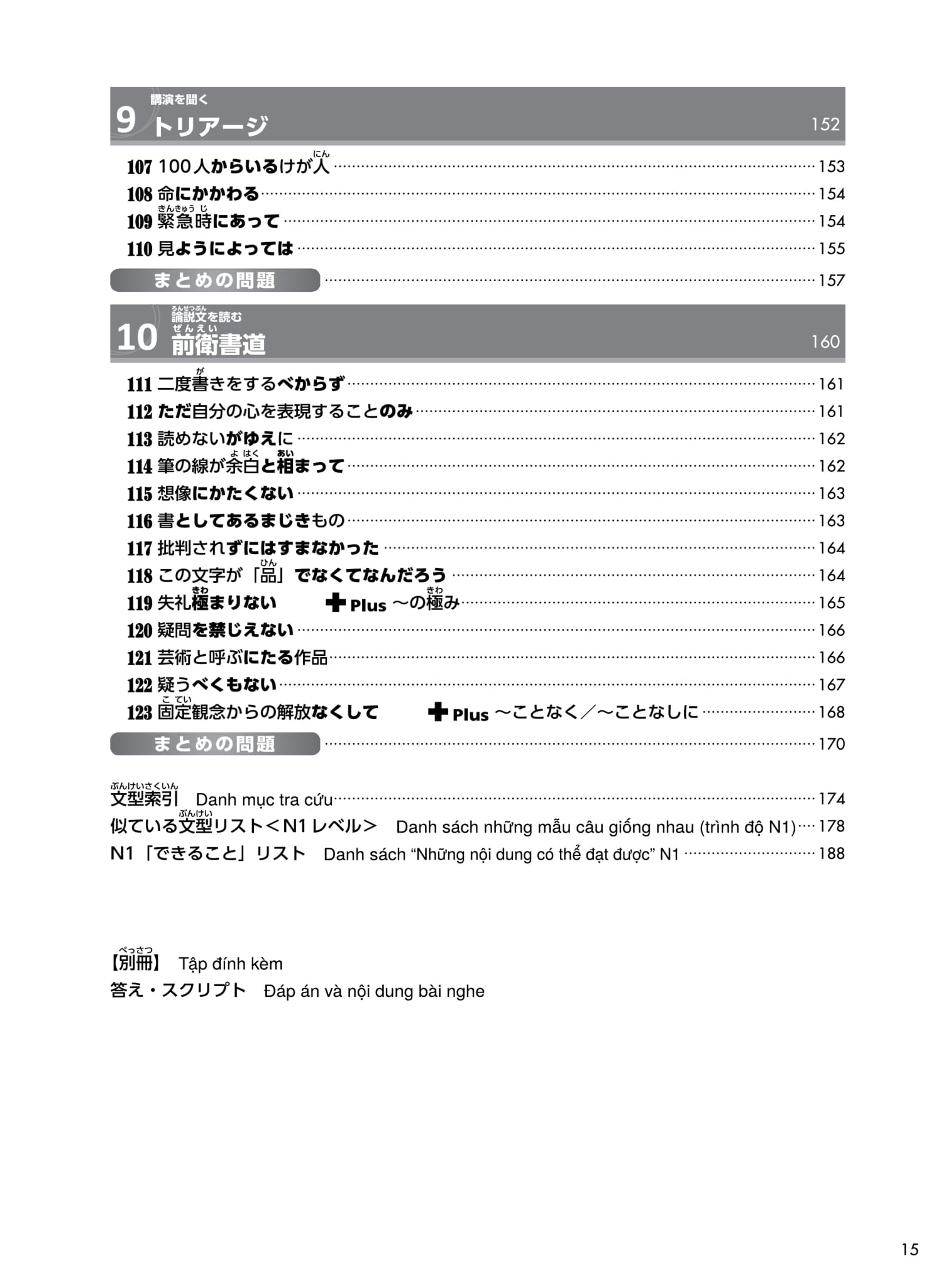 Try! Thi Năng Lực Nhật Ngữ N1 - Phát Triển Các Kỹ Năng Tiếng Nhật Từ Ngữ Pháp Phiên Bản Tiếng Việt PDF