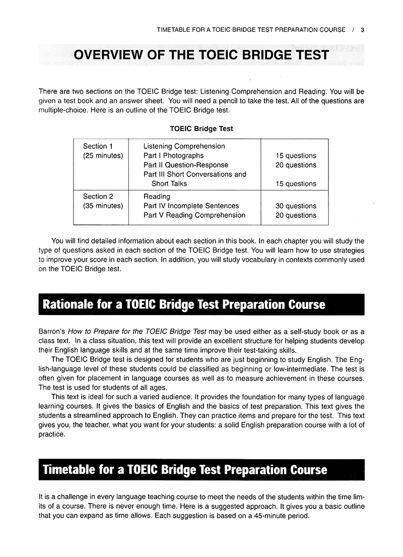 Toeic Bridge Test PDF