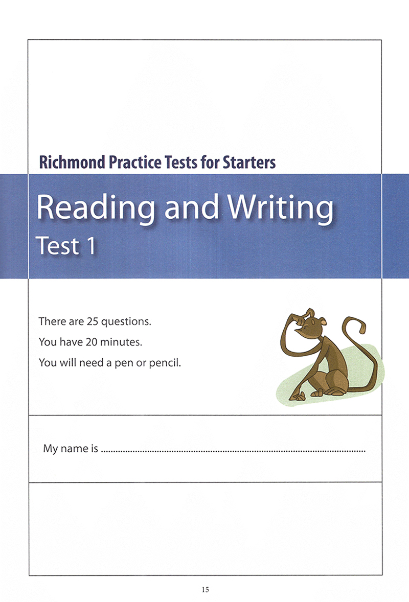 Richmond Practice Tests Starers PDF