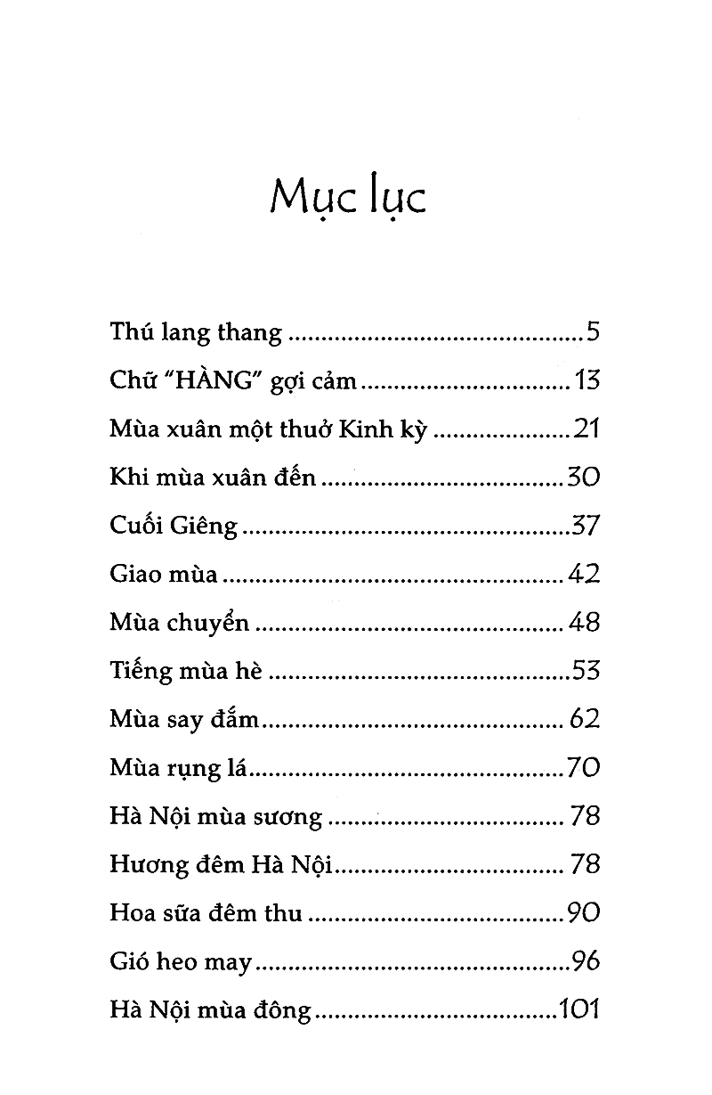 Thú Lang Thang Người Hà Nội PDF