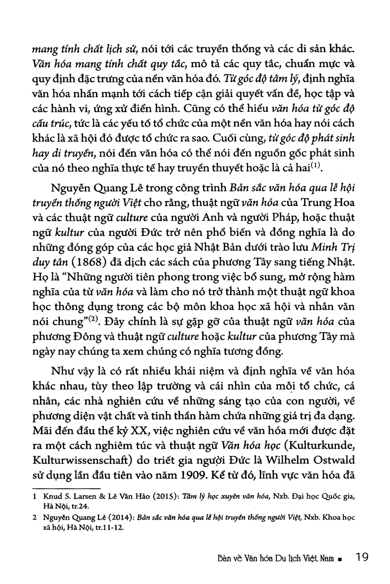 Bàn Về Văn Hóa Du Lịch Việt Nam PDF