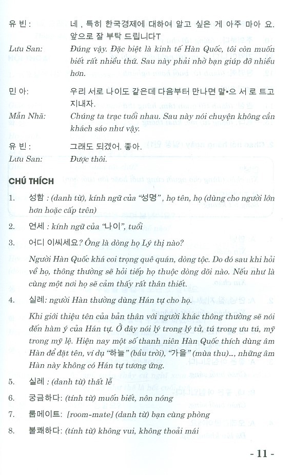 Đàm Thoại Tiếng Hàn Trong Tình Huống Thực Tế PDF