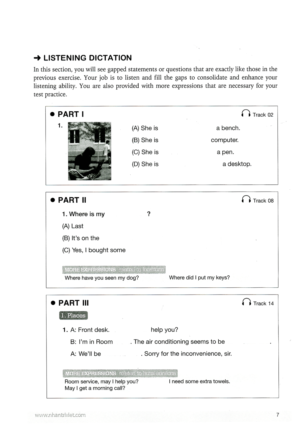 Toeic Smart Red Book Listening Kèm CD PDF