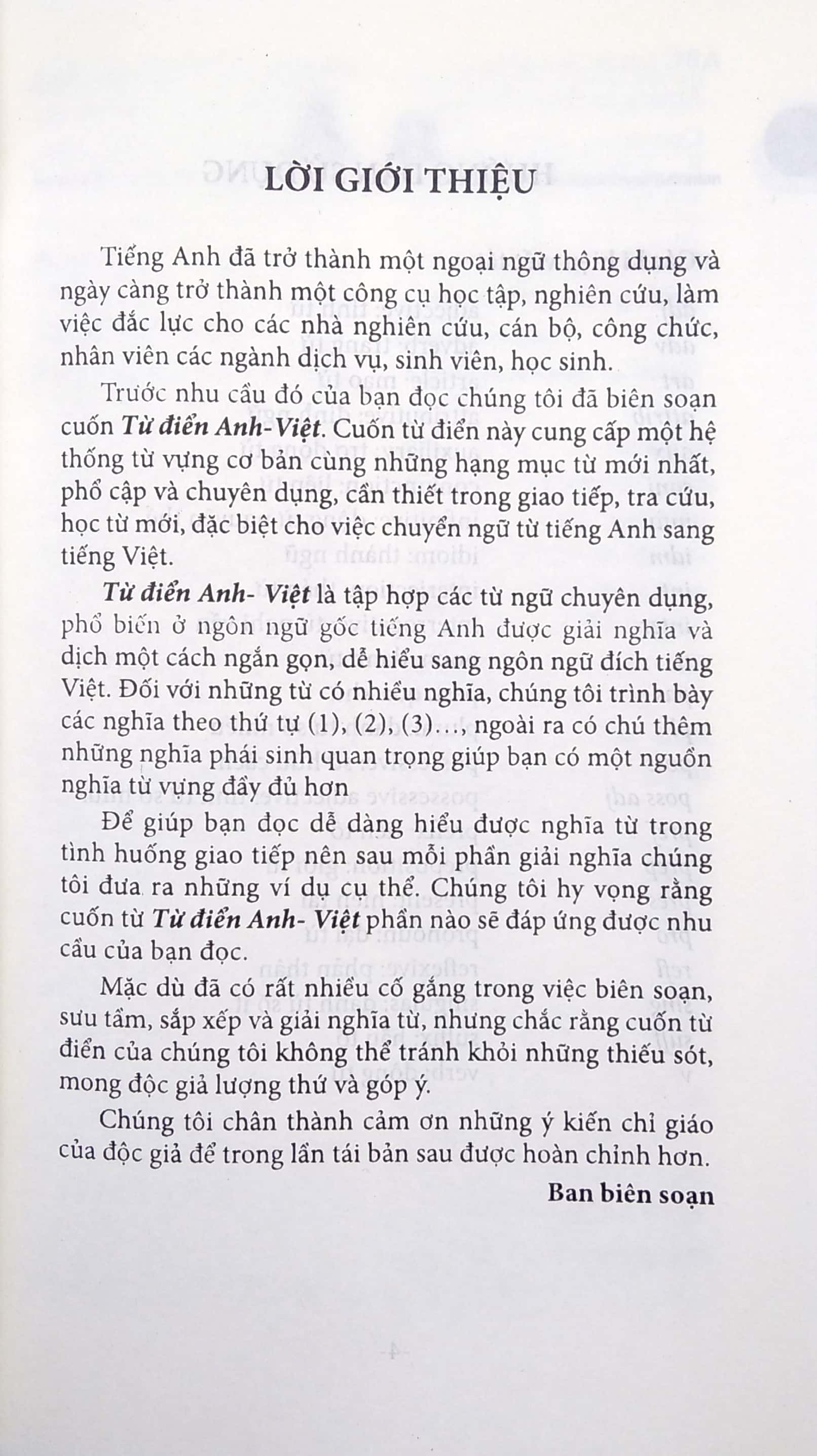 Từ Điển Anh Việt 100.000 Từ PDF