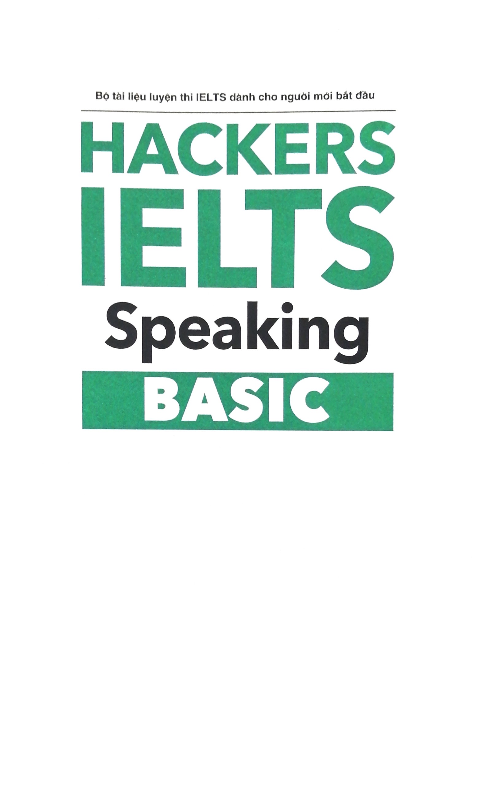 Hackers Ielts Basic - Speaking PDF