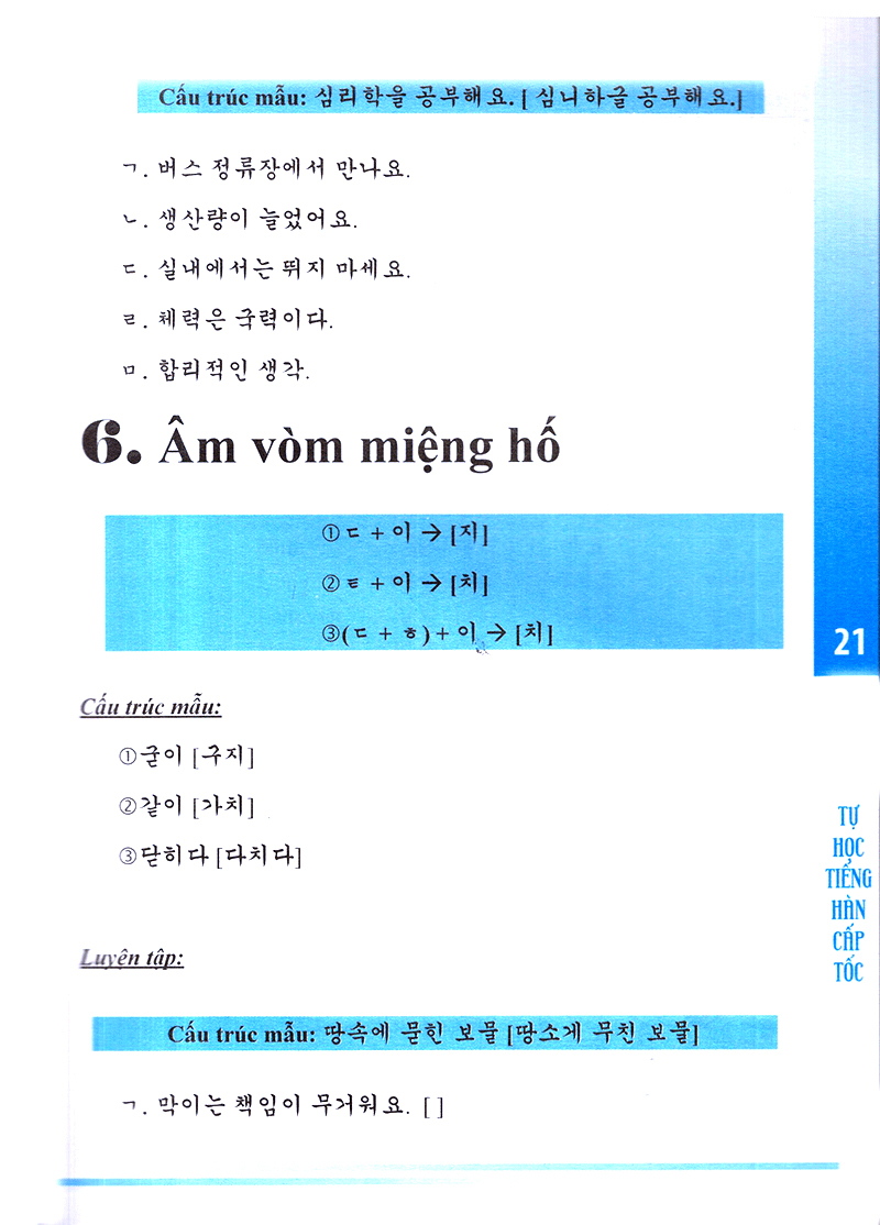 Tự Học Tiếng Hàn Cấp Tốc PDF
