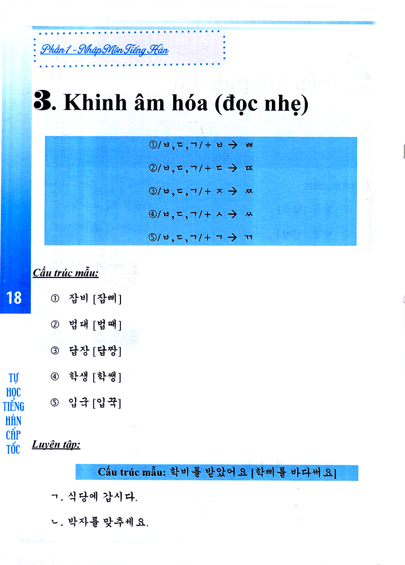 Tự Học Tiếng Hàn Cấp Tốc PDF