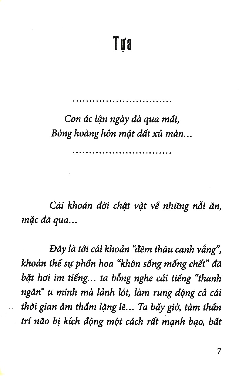 Thanh Dạ Văn Chung PDF