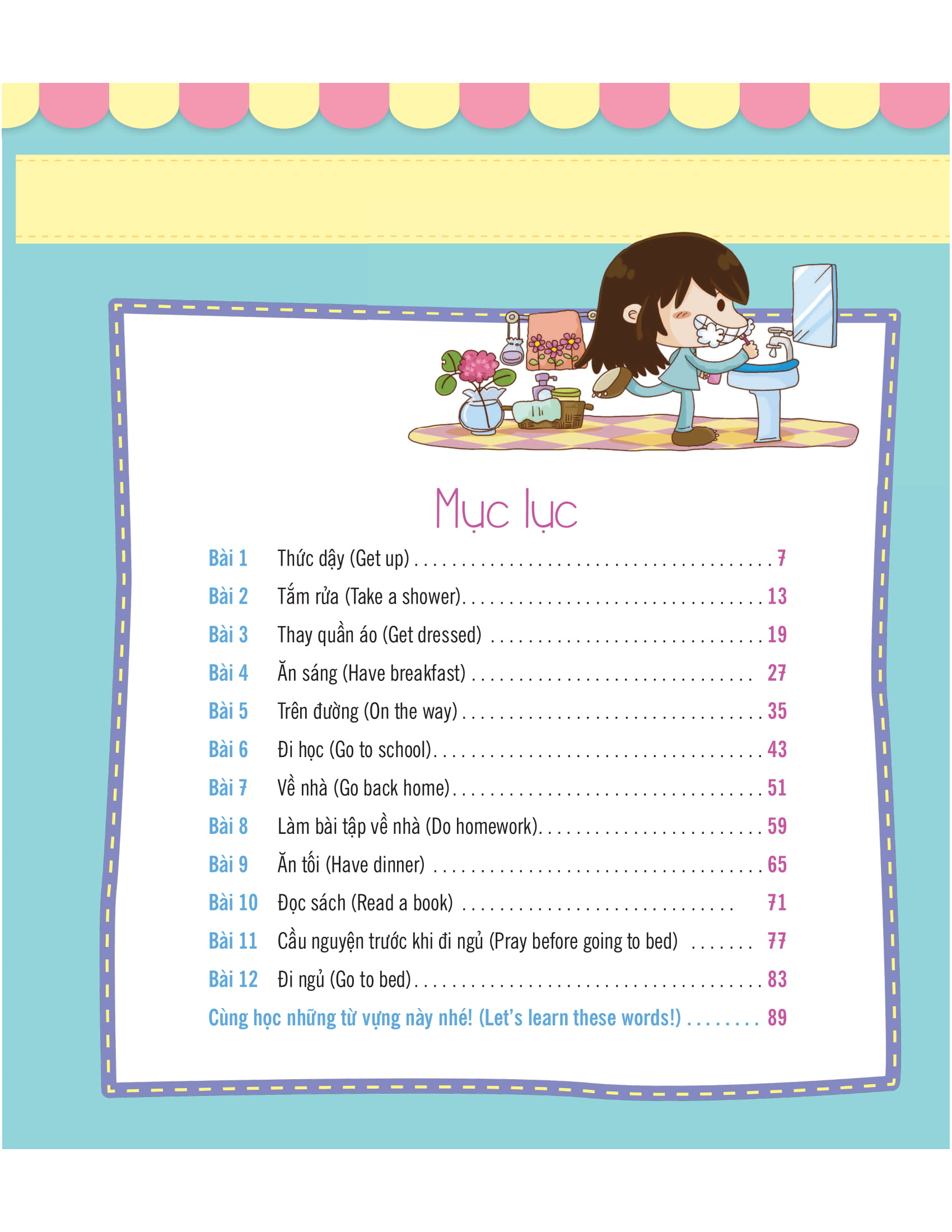 Tiếng Anh Giao Tiếp Cho Trẻ Em - Daily Routines - Nếp Sinh Hoạt Hằng Ngày PDF
