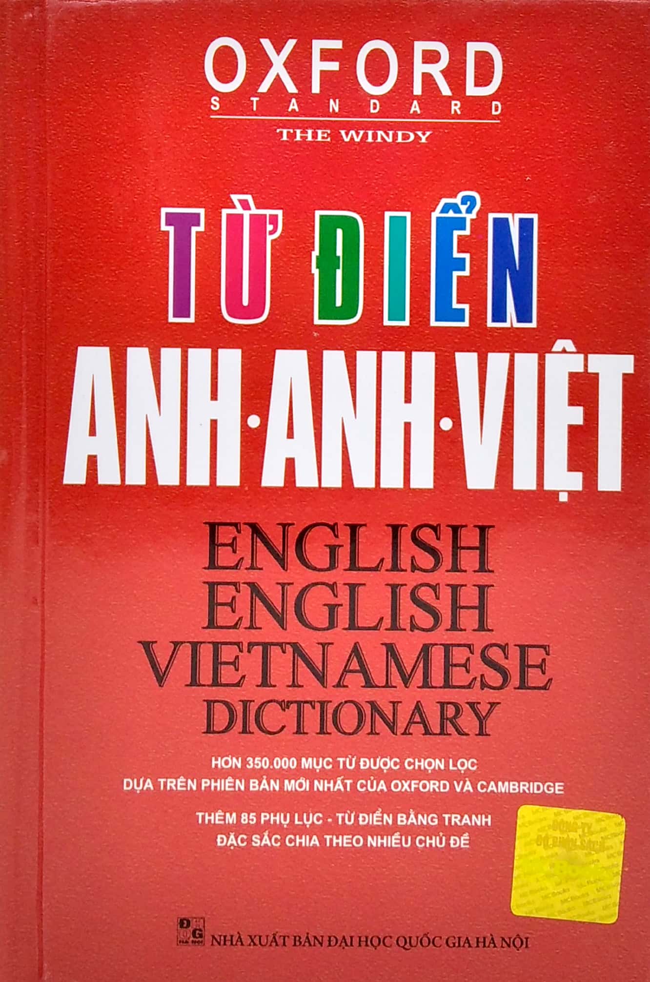 Từ Điển Anh - Anh - Việt - Phiên Bản Bìa Cứng - Màu Đỏ 2018 PDF