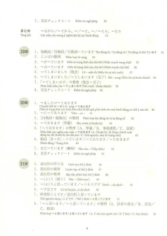 Tiếng Nhật Cho Mọi Người Sơ Cấp 2 - Viết - Nhớ Các Mẫu Câu Bản Mới PDF