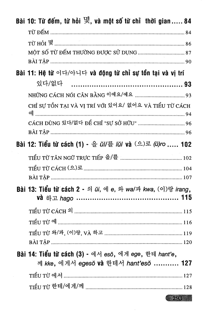 Bài Tập Ngữ Pháp Tiếng Hàn Trình Độ Căn Bản PDF
