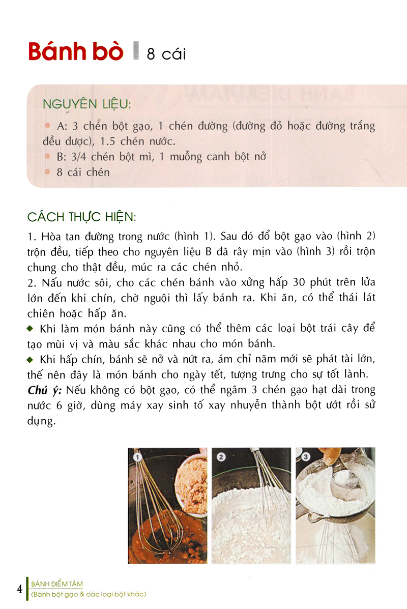 Bánh Điểm Tâm Bánh Bột Gạo & Các Loại Bột Khác PDF