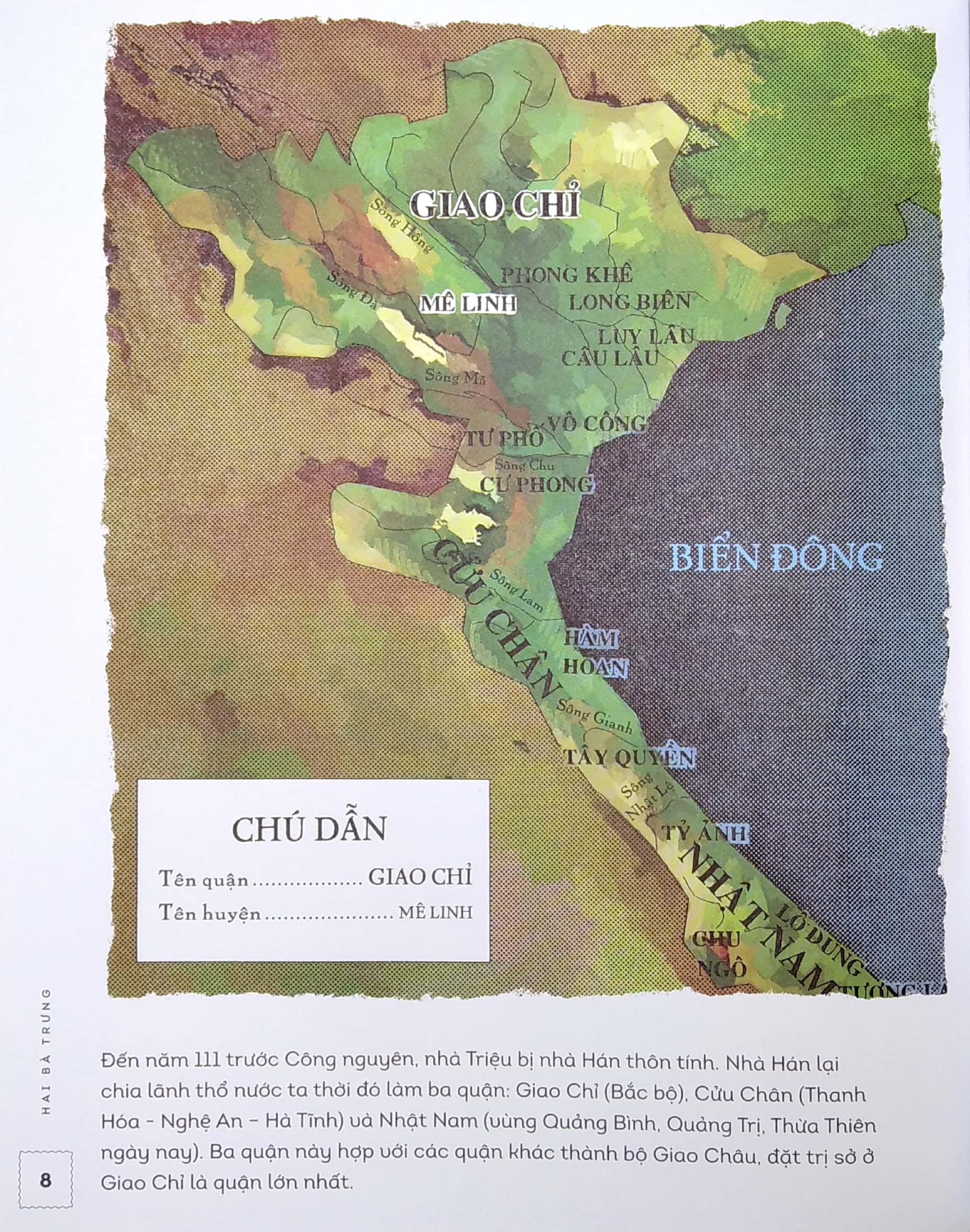 Lịch Sử Việt Nam Bằng Tranh - Hai Bà Trưng Bản Màu PDF