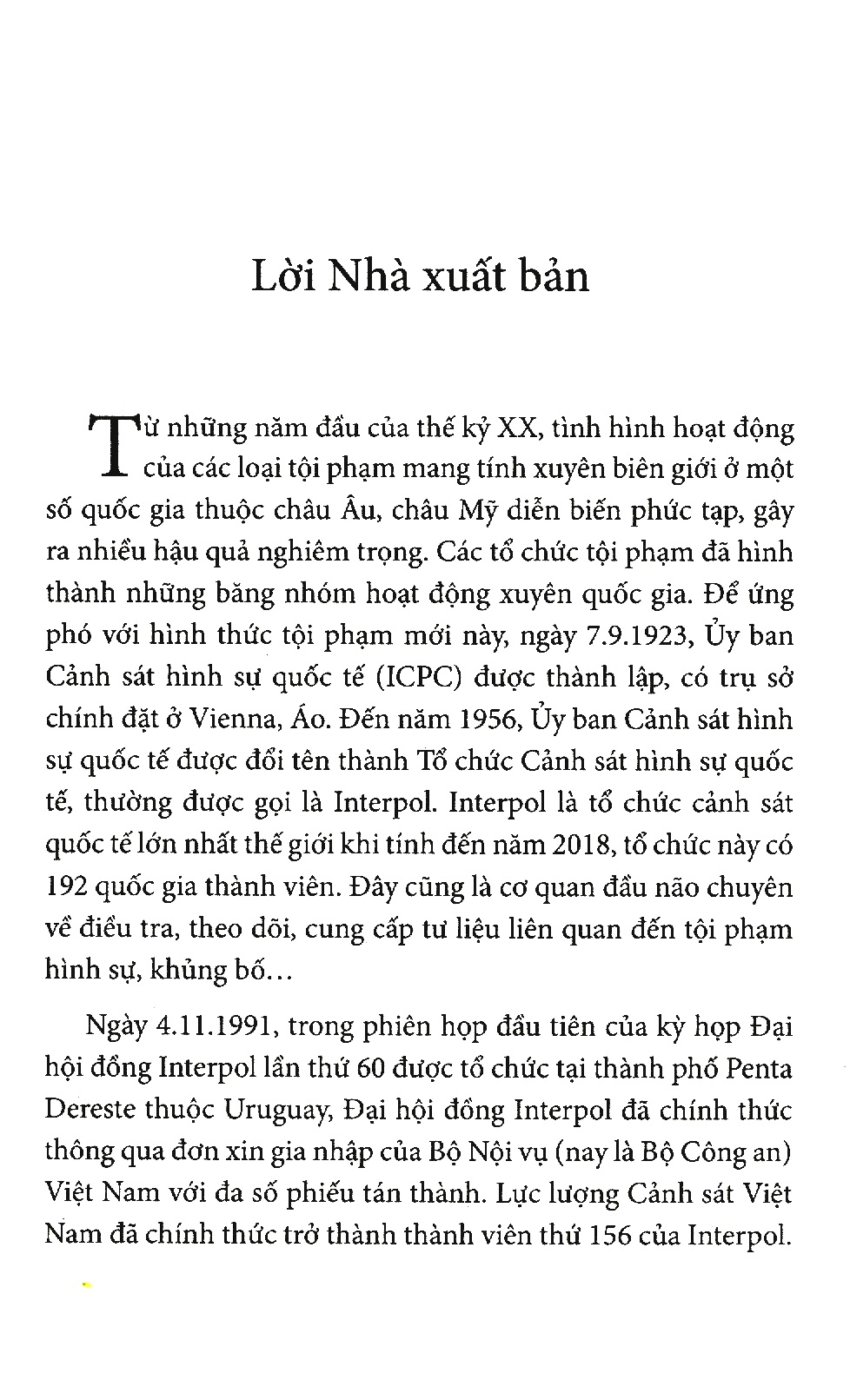 Interpol Việt Nam - Những Chiến Công Vpi.Com PDF