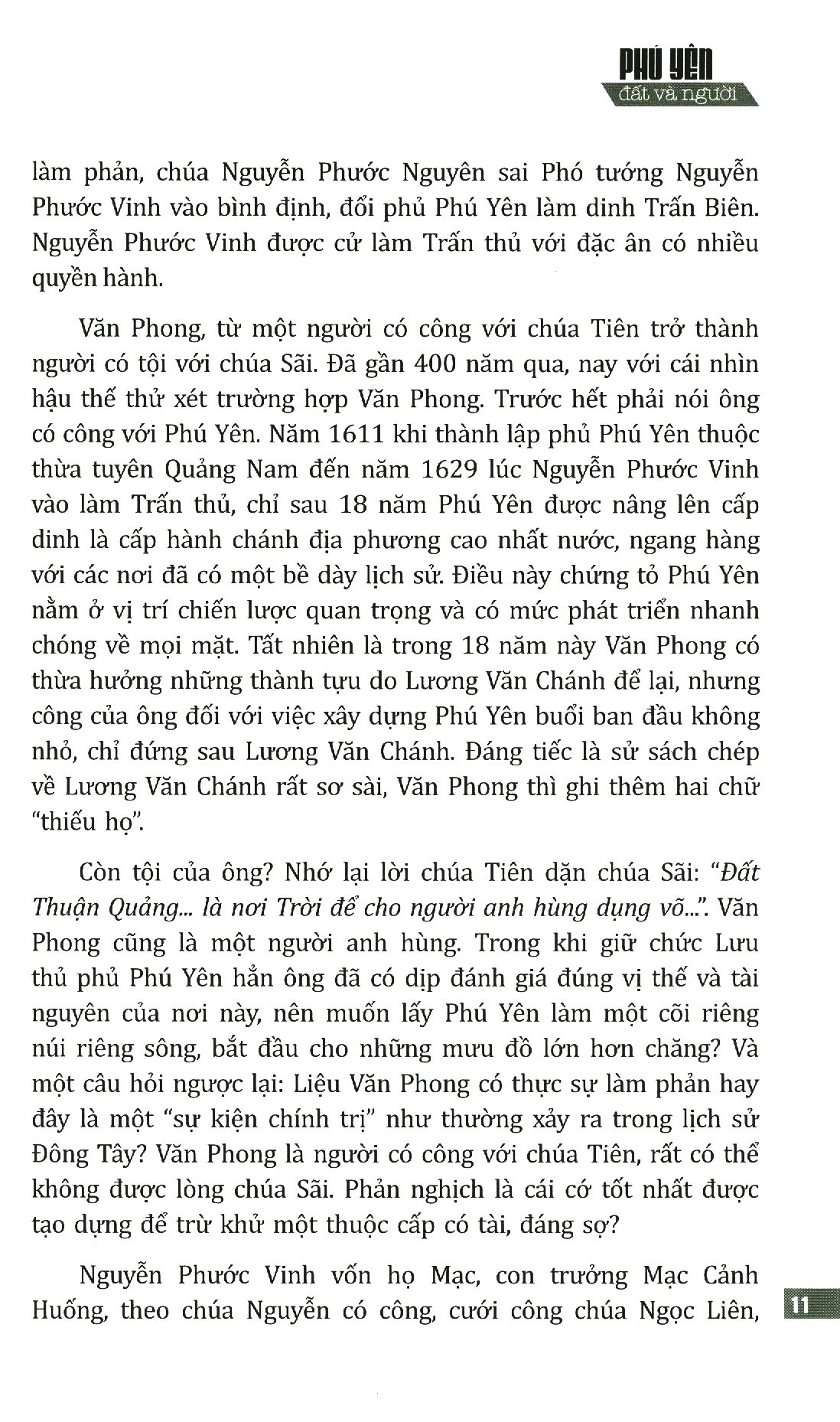 Phú Yên Đất Và Người PDF