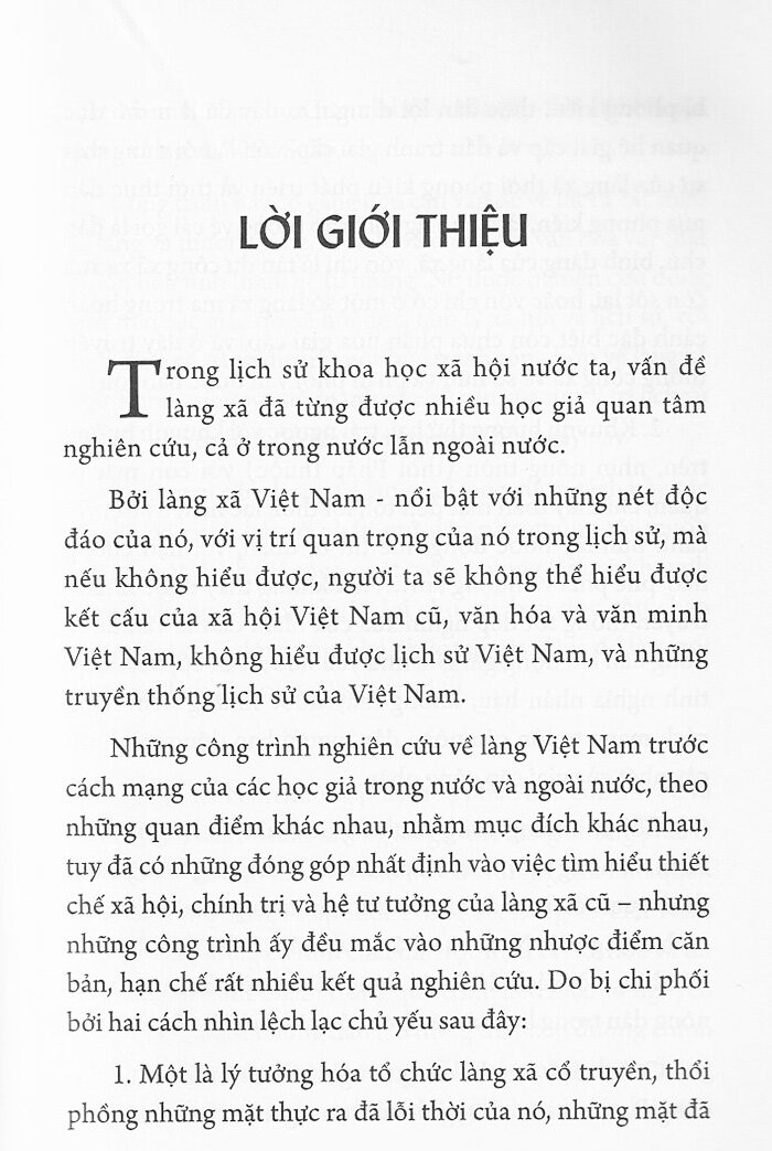 Nông Thôn Việt Nam Trong Lịch Sử - Tập I PDF