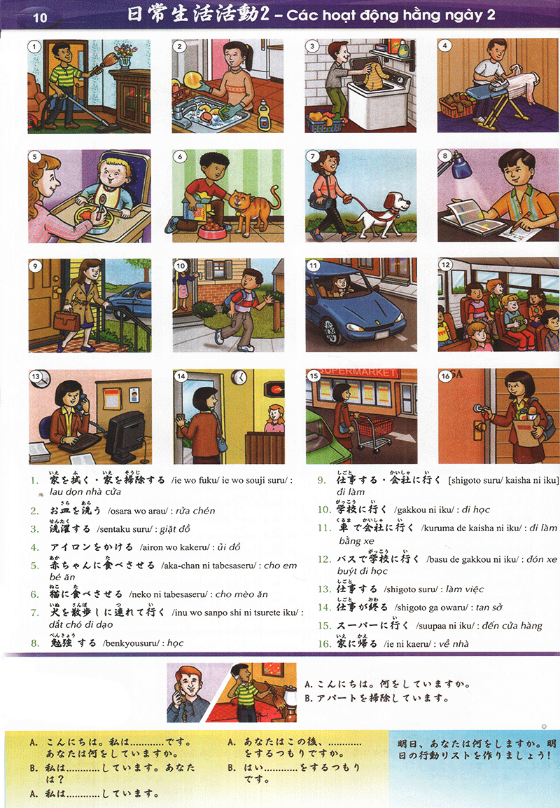 Nâng Cao Vốn Từ Vựng Tiếng Nhật Theo Chủ Đề Bằng Hình Ảnh PDF