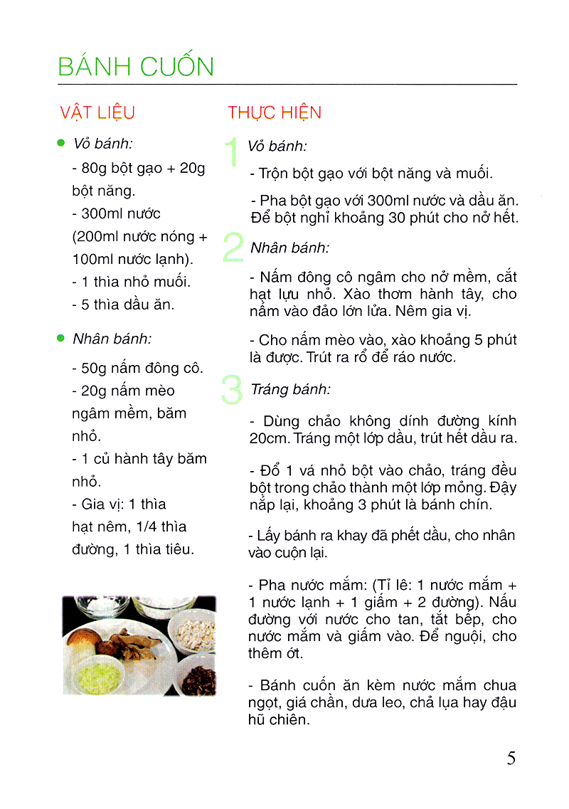 500 Món Chay Thanh Tịnh - Tập 5 PDF