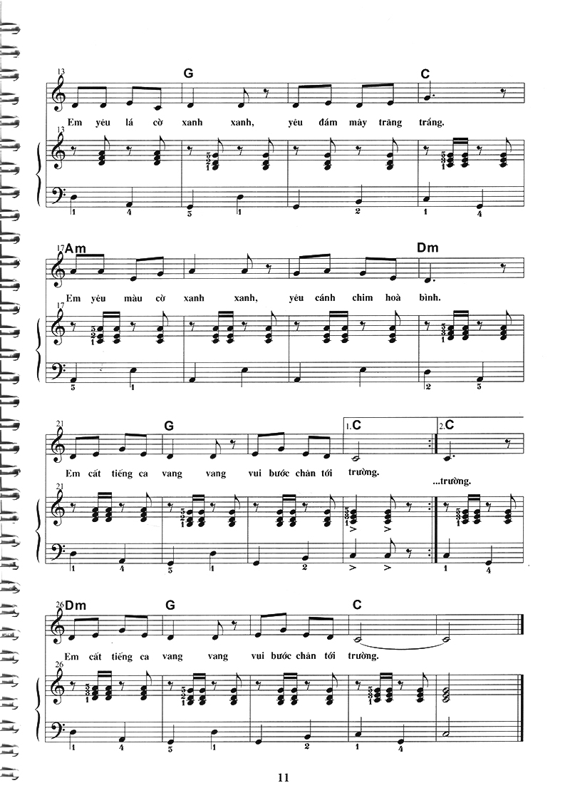Thực Hành Đệm Piano - Chủ Đề: Ca Khúc Thiếu Nhi - Phần 1 PDF