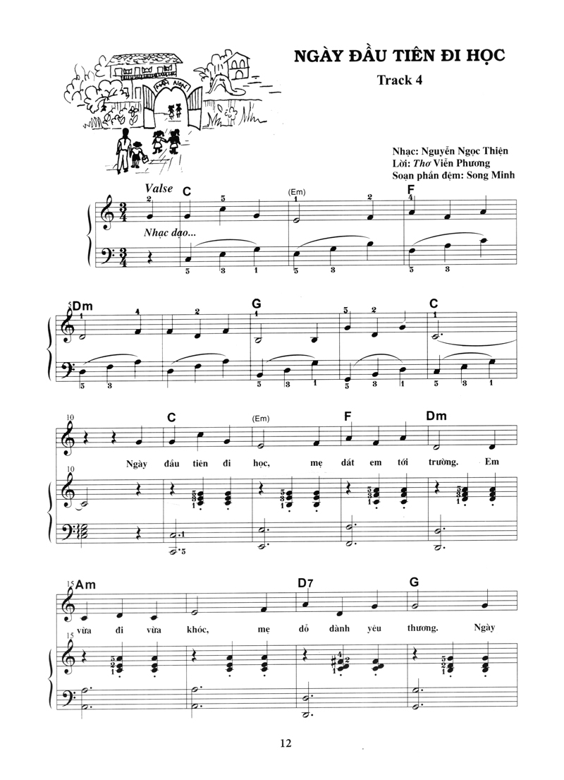 Thực Hành Đệm Piano - Chủ Đề: Ca Khúc Thiếu Nhi - Phần 2 PDF