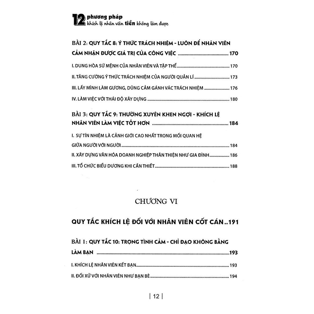 Combo: 12 Phương Pháp Khích Lệ Nhân Viên Trên Cả Lí Thuyết Sách Lược Đầu Tư Của W.BUFFETT PDF