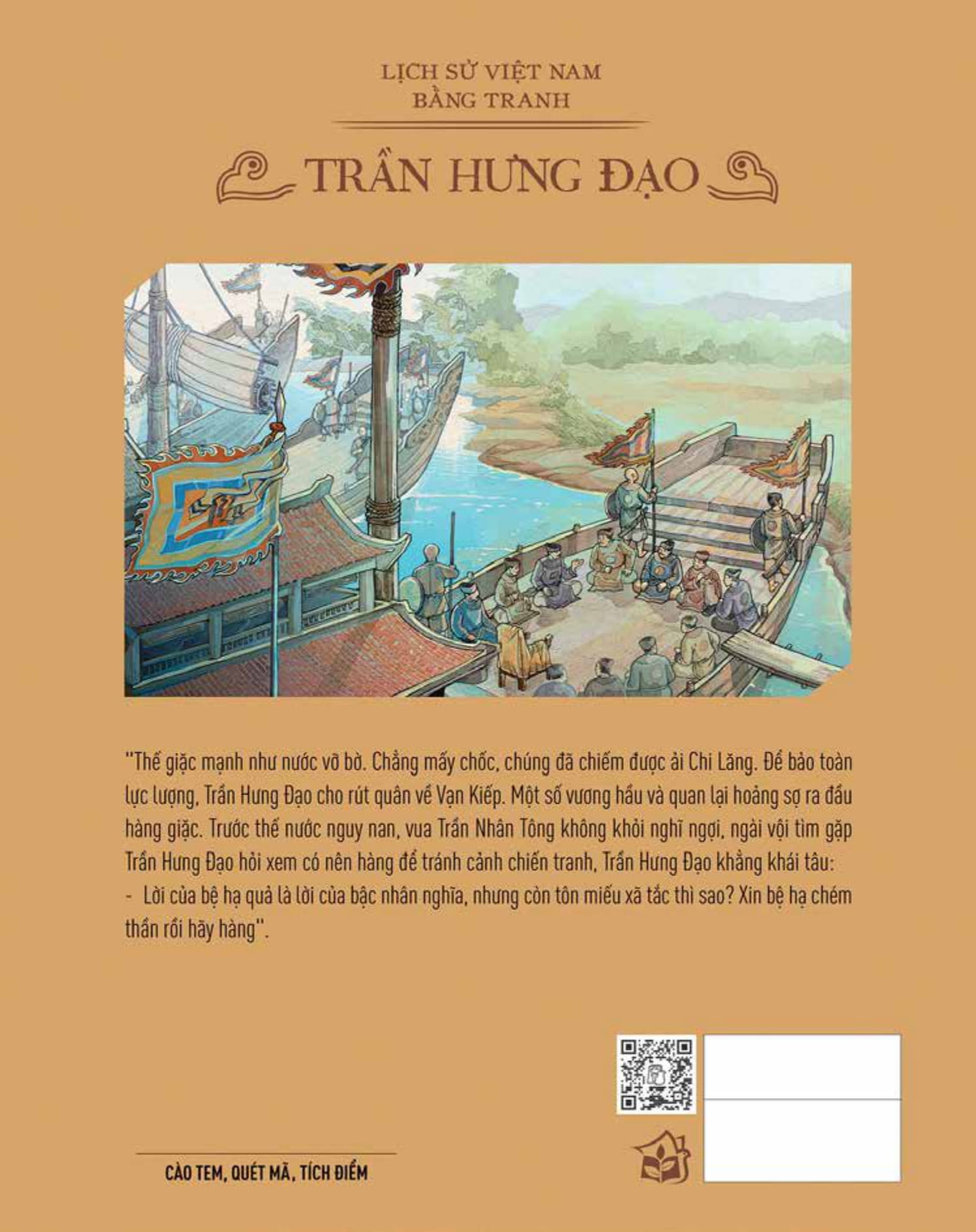 Lịch Sử Việt Nam Bằng Tranh: Trần Hưng Đạo Bản Màu PDF