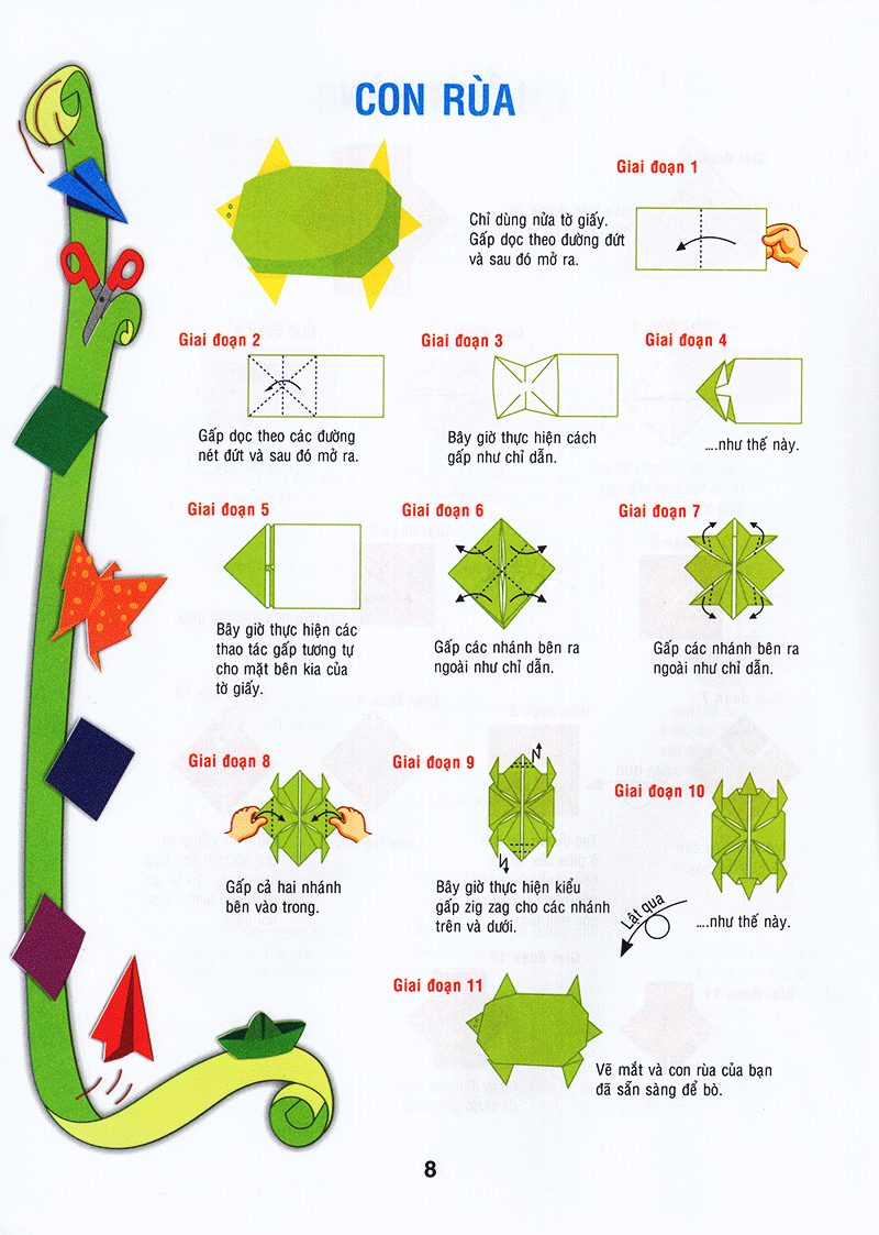 Vui Cùng Xếp Giấy Origami - Tập 6 PDF