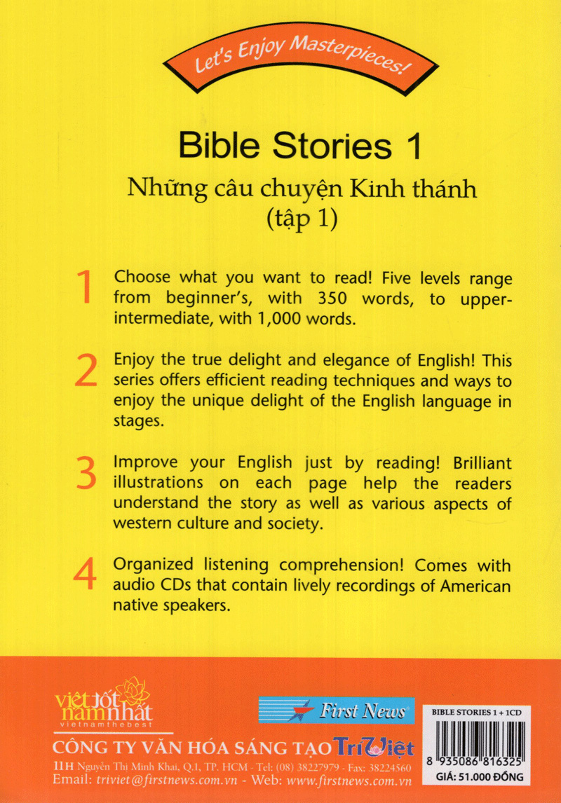 Những Câu Chuyện Kinh Thánh - Tập 1 PDF