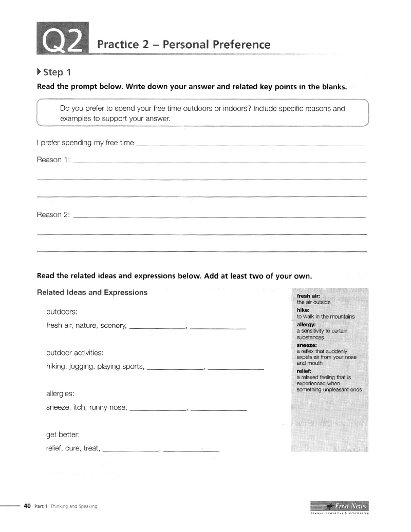 Developing Skills For The Toefl IBT - Speaking - Kèm CD PDF