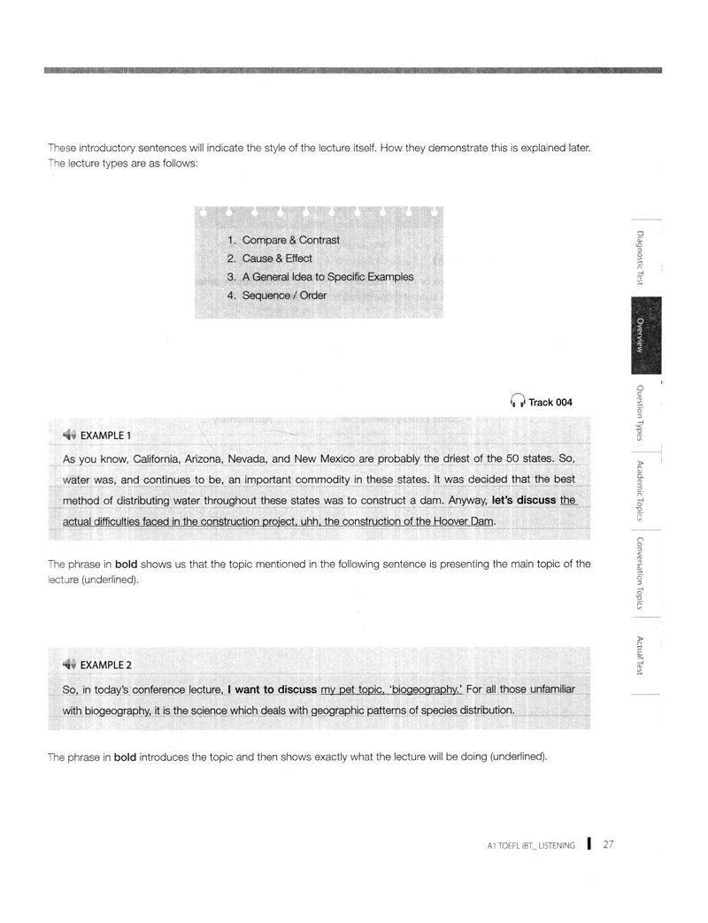 Combo TOEFL IBT - Listenning A1 Sách Kèm CD PDF
