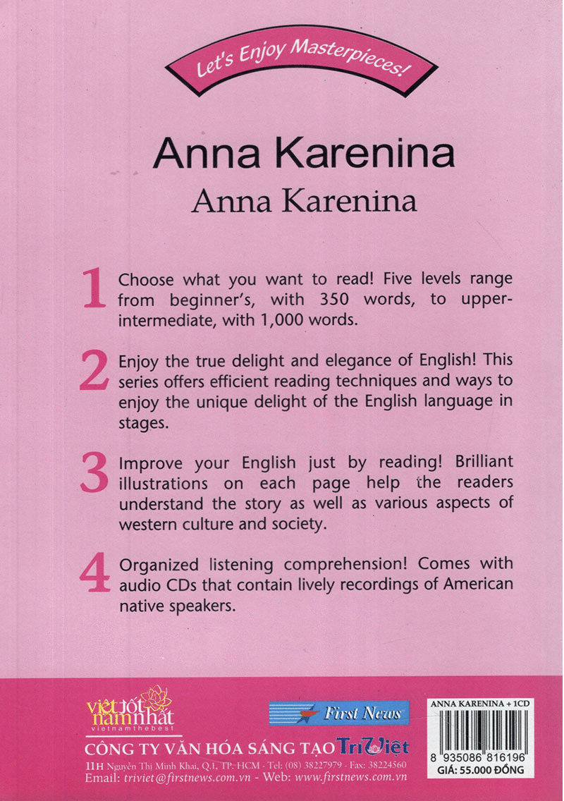 Combo Happy Reader - Anna Karenina Sách Kèm CD PDF